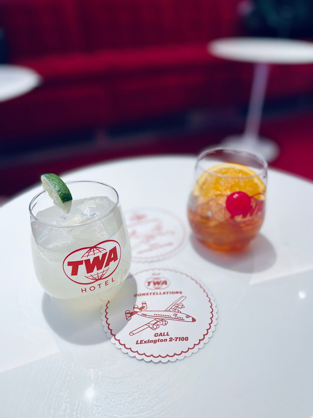 drinks at the twa hotel