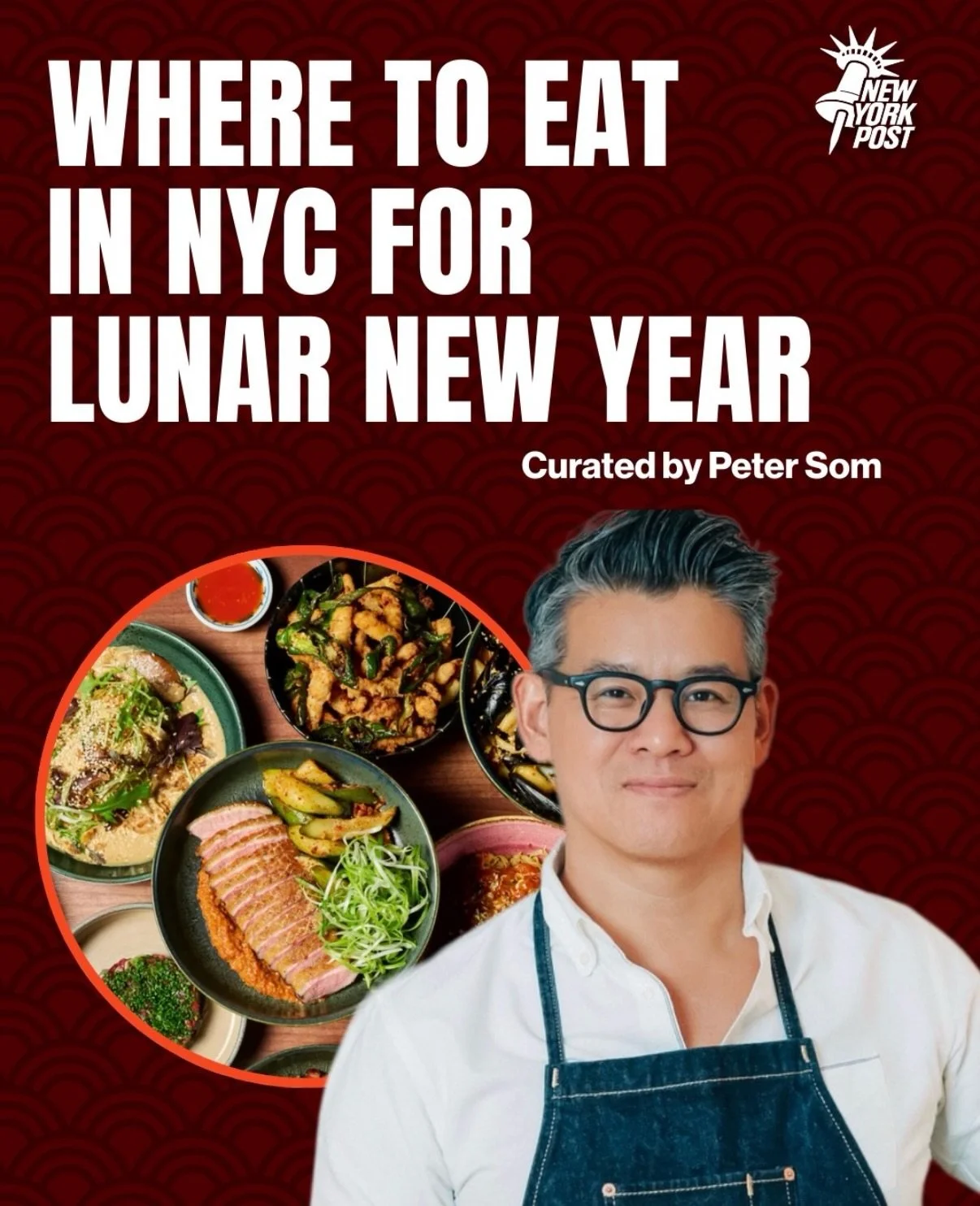 Gung hey fat choy! 💥 I share with @nypostcitylife @nypost some my favorite restaurants to celebrate the Lunar New Year 🧧🥢✨
.
.
.
#petersom #lny #nypost #chineserestaurants #newyorkcity