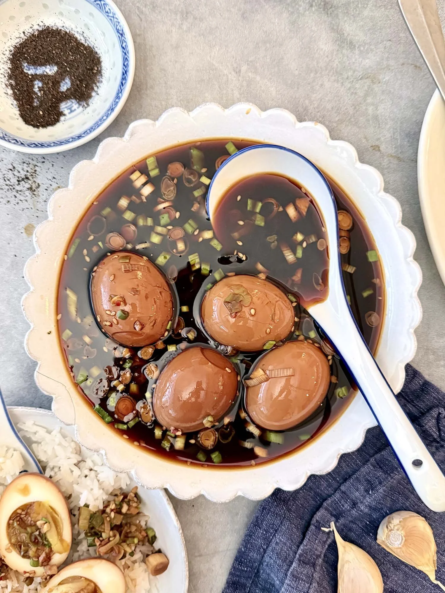 Soy Sauce Tea Eggs