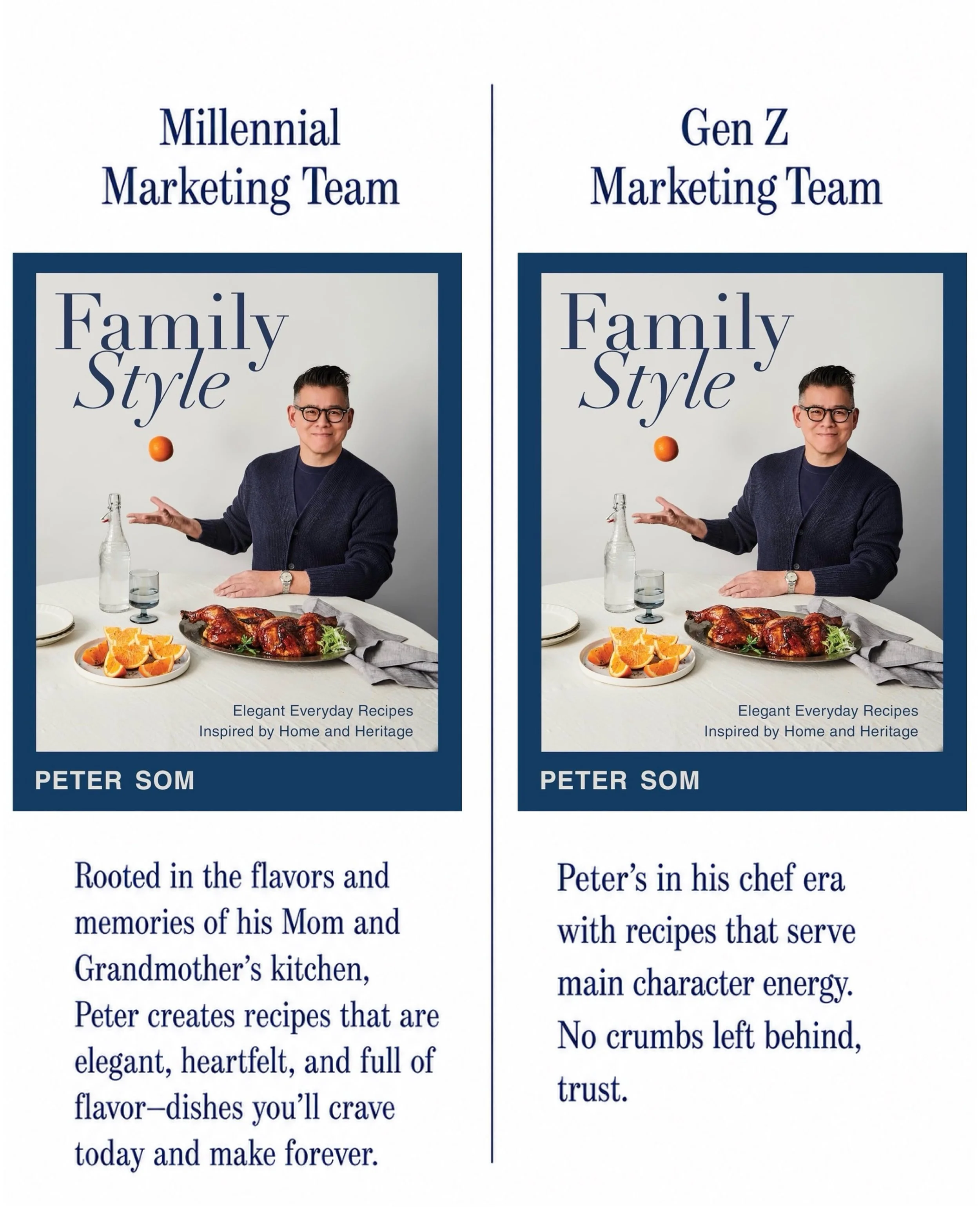 FAMILY STYLE has entered the chat 💬 
.
.
.
#petersom #familystylebypetersom #cookbook