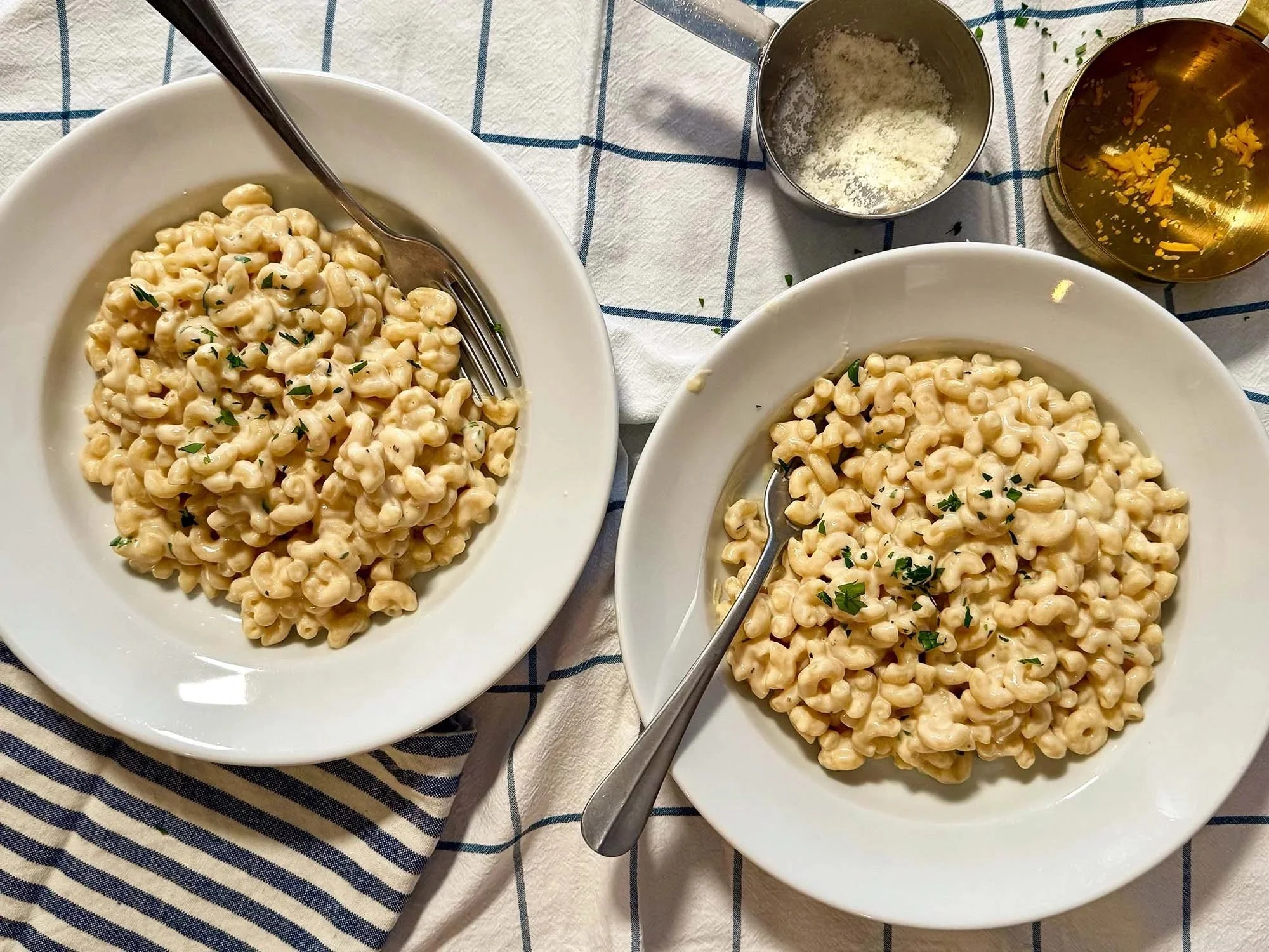 lazy miso mac and cheese