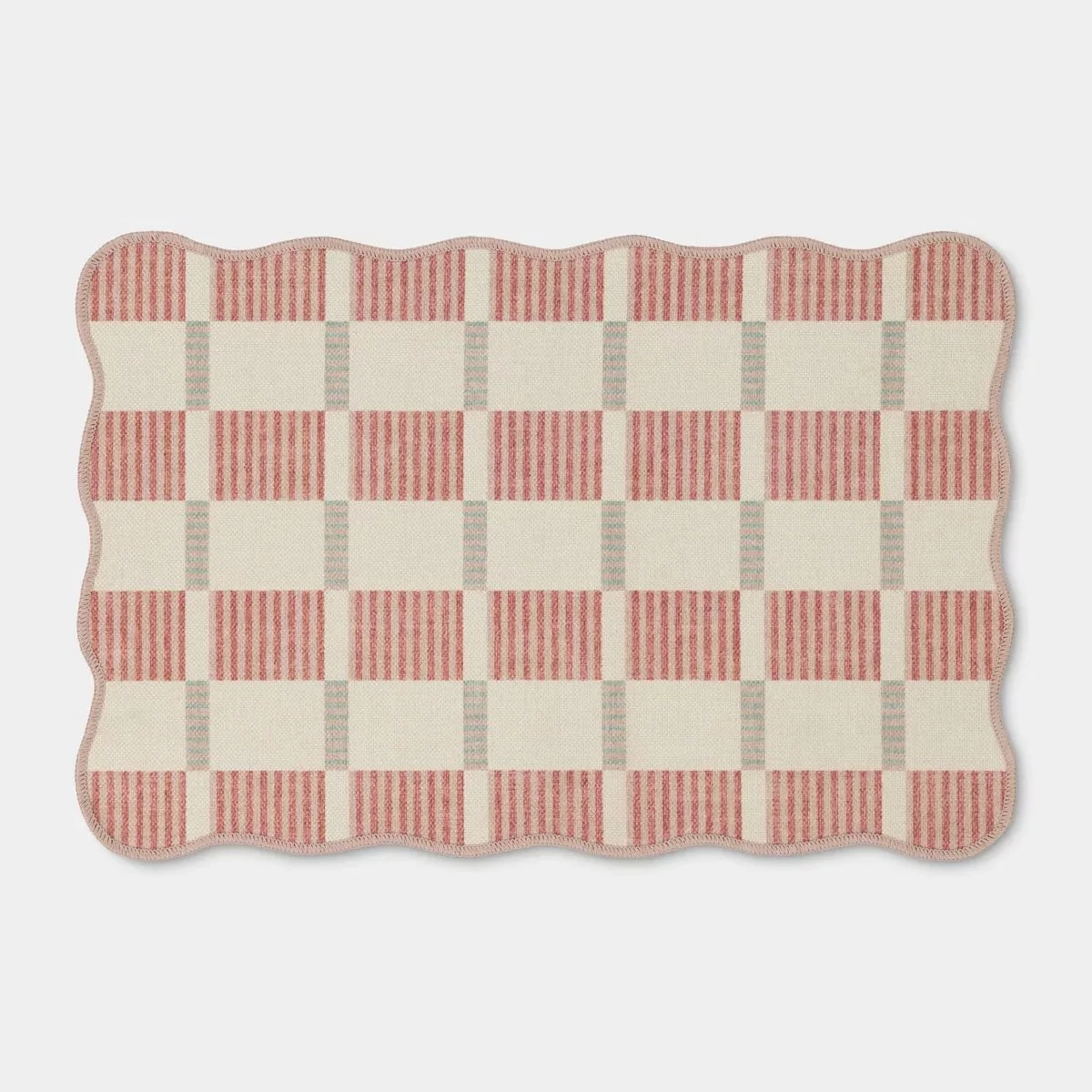 Threshold Scalloped Rug