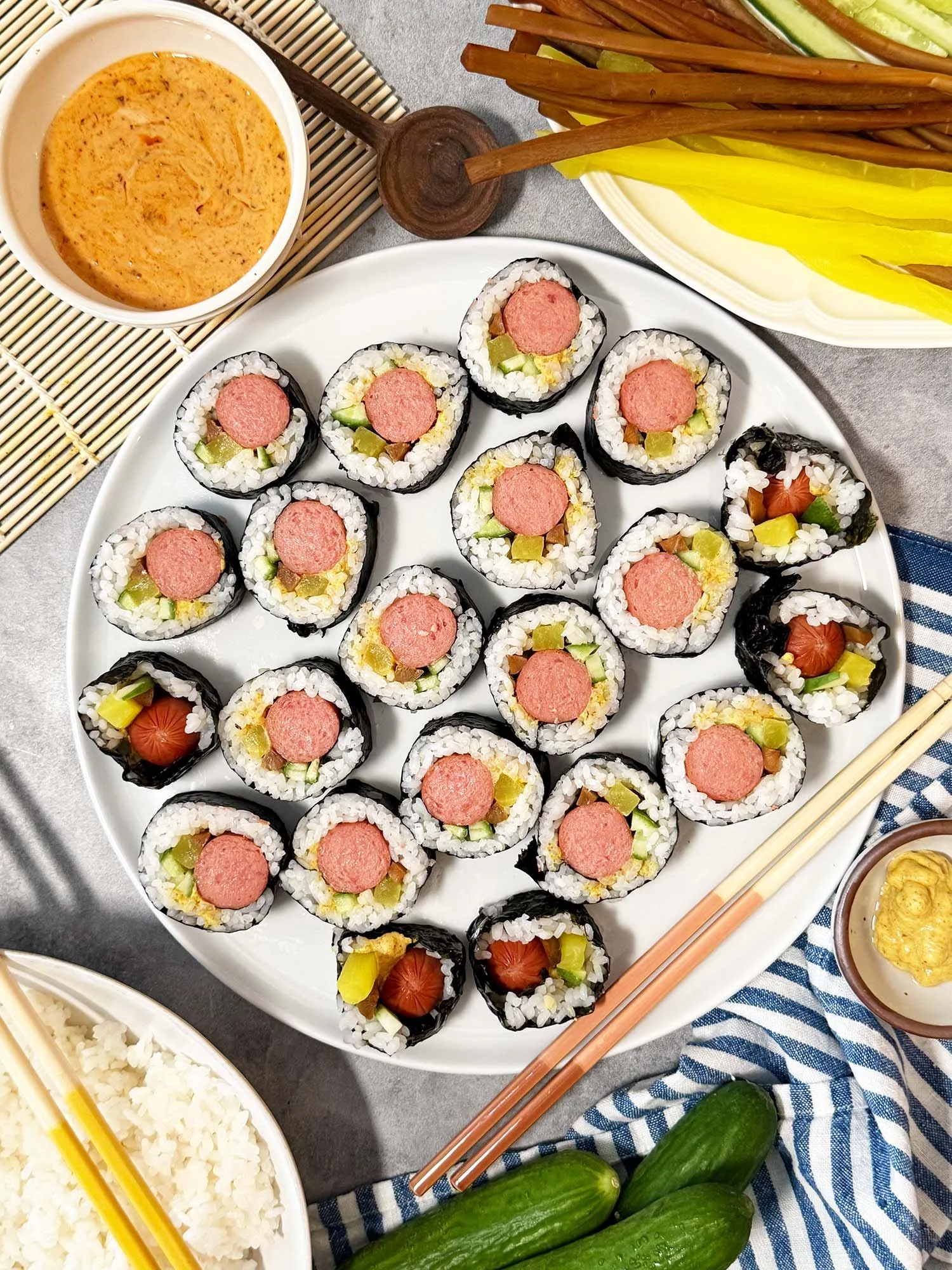 sushi hot dog