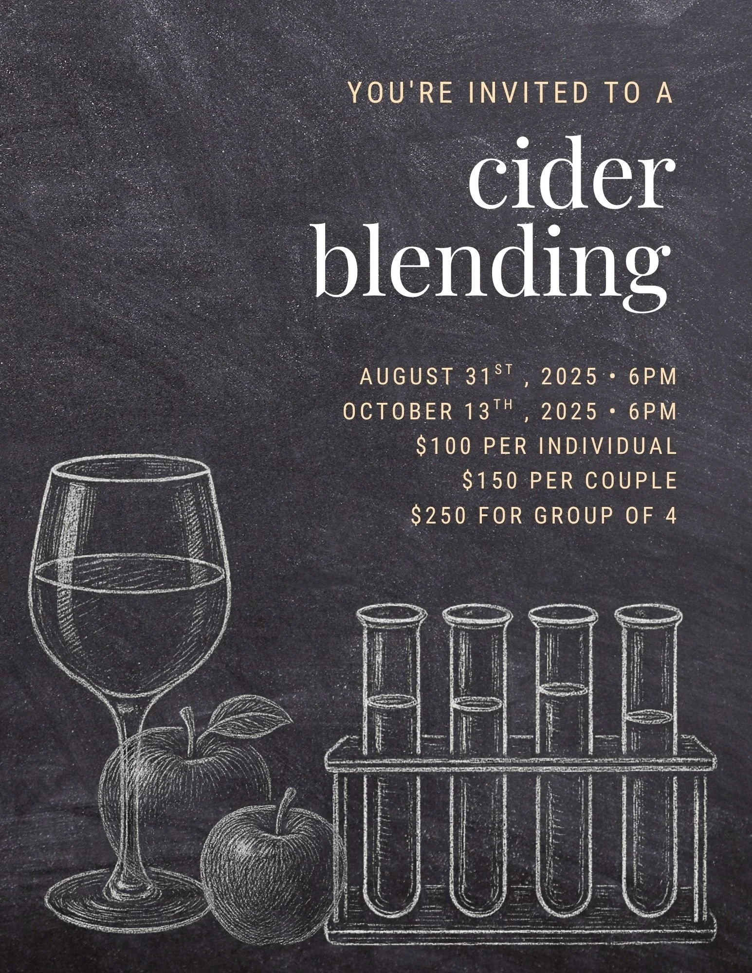 Cider Blending Class
