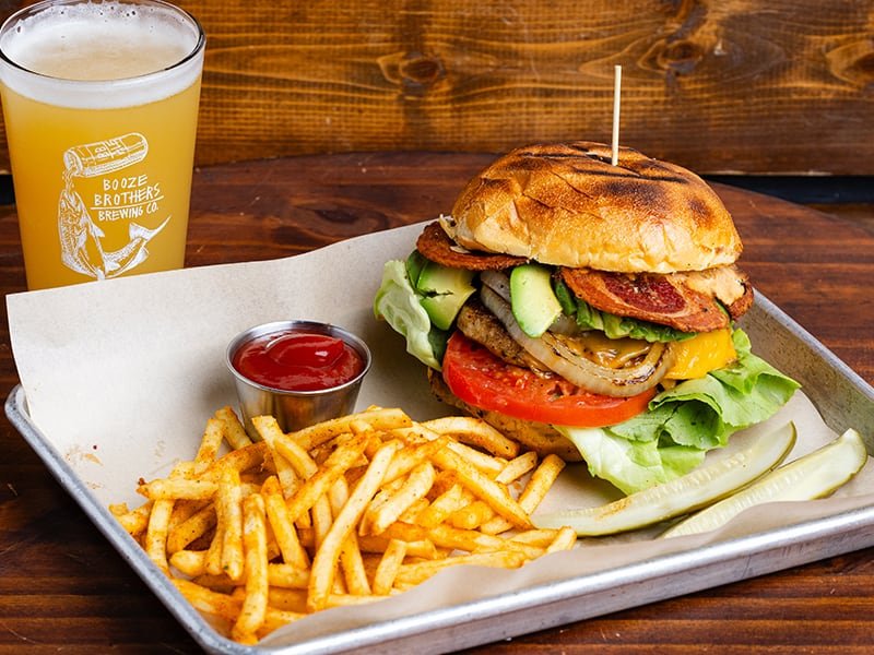 The Captain's Chicken Burger