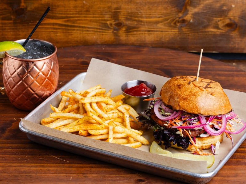 Falafel Burger Privateer