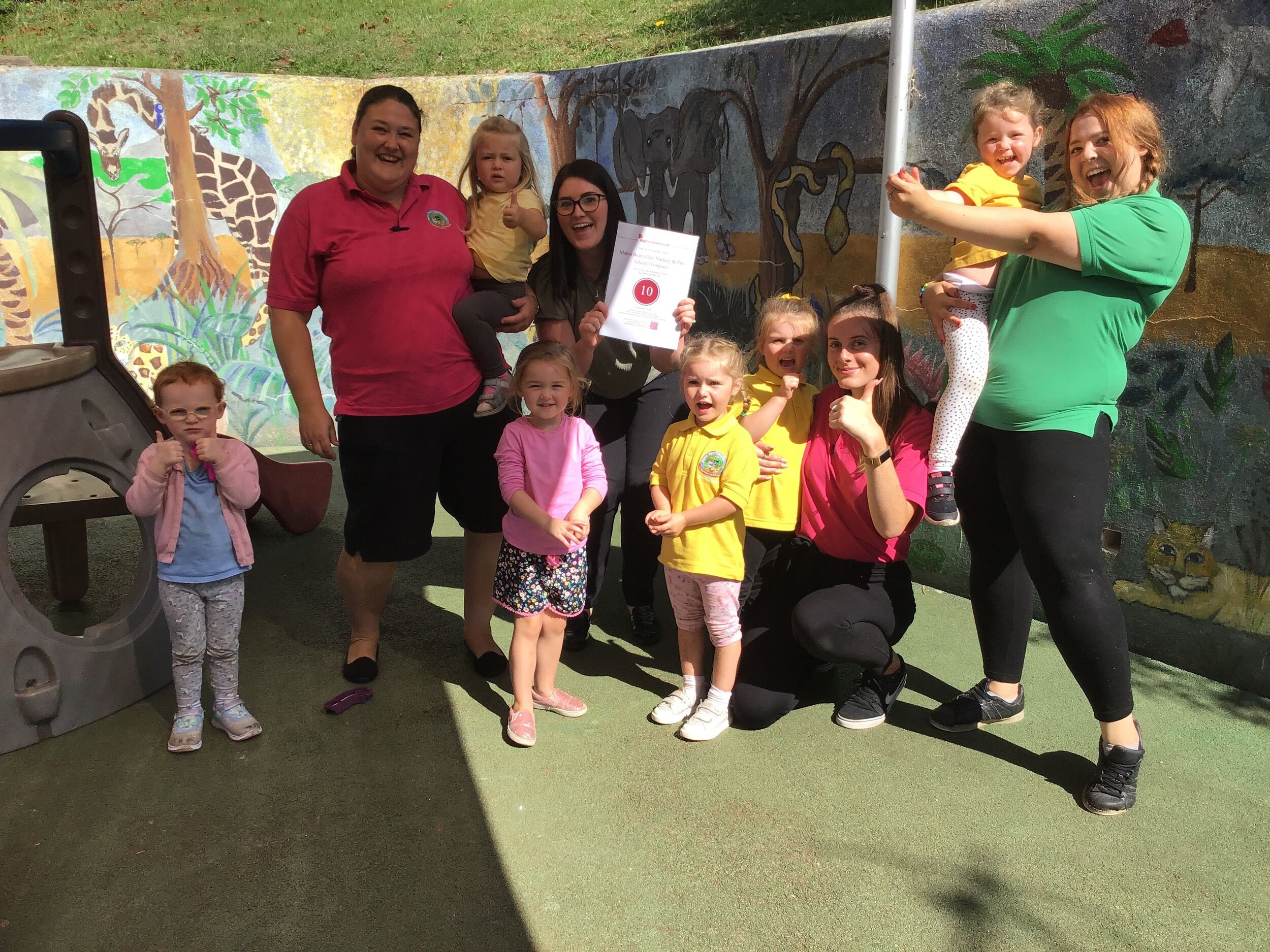 Mama Bear's Nursery voted best in Torquay