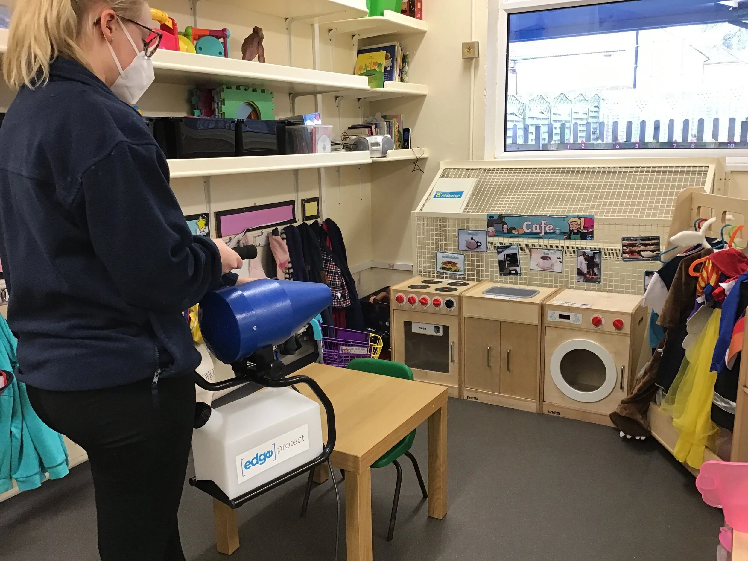 Mama Bears invests in fogging equipment to keep nurseries safe