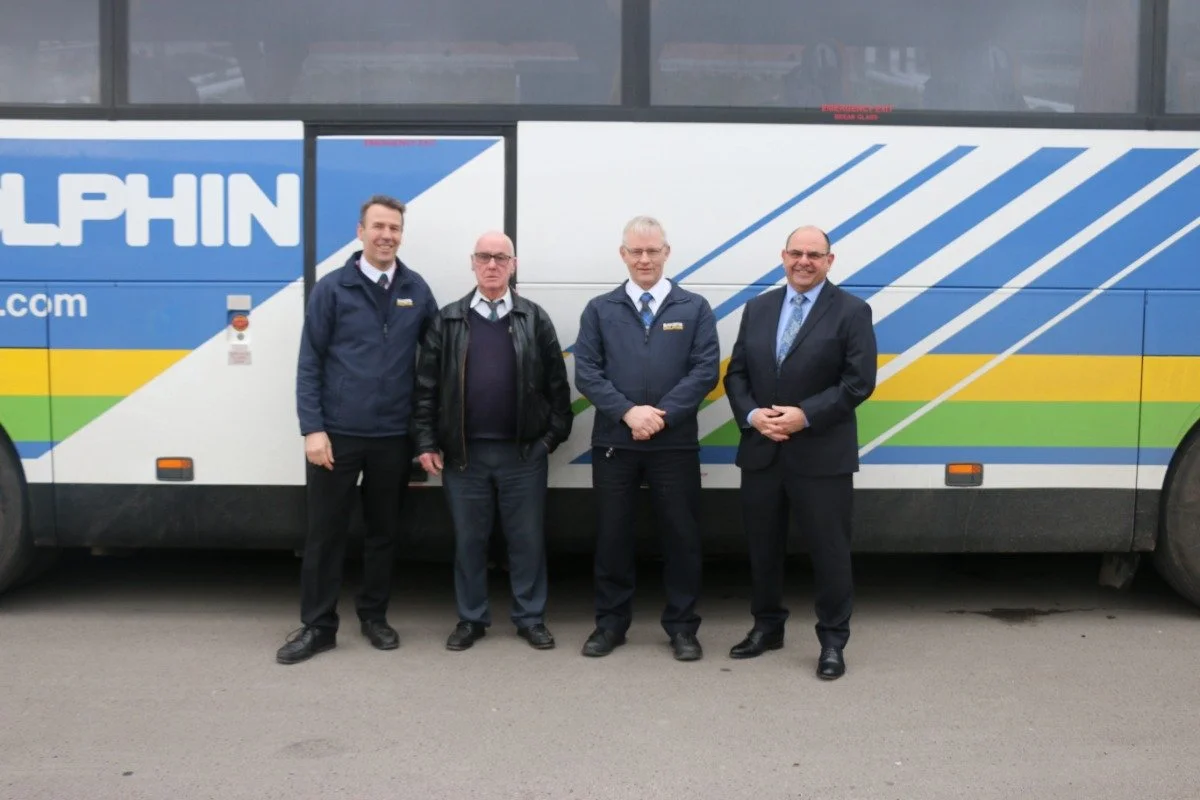 Coach driver’s career reaches the end of the road after 47 years