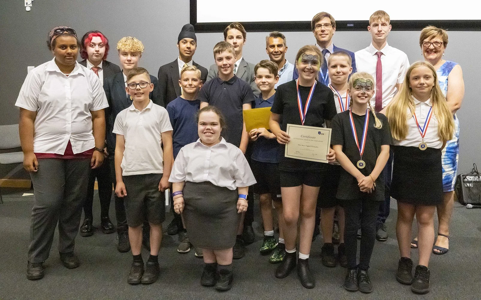 Schools join up to celebrate students’ achievements