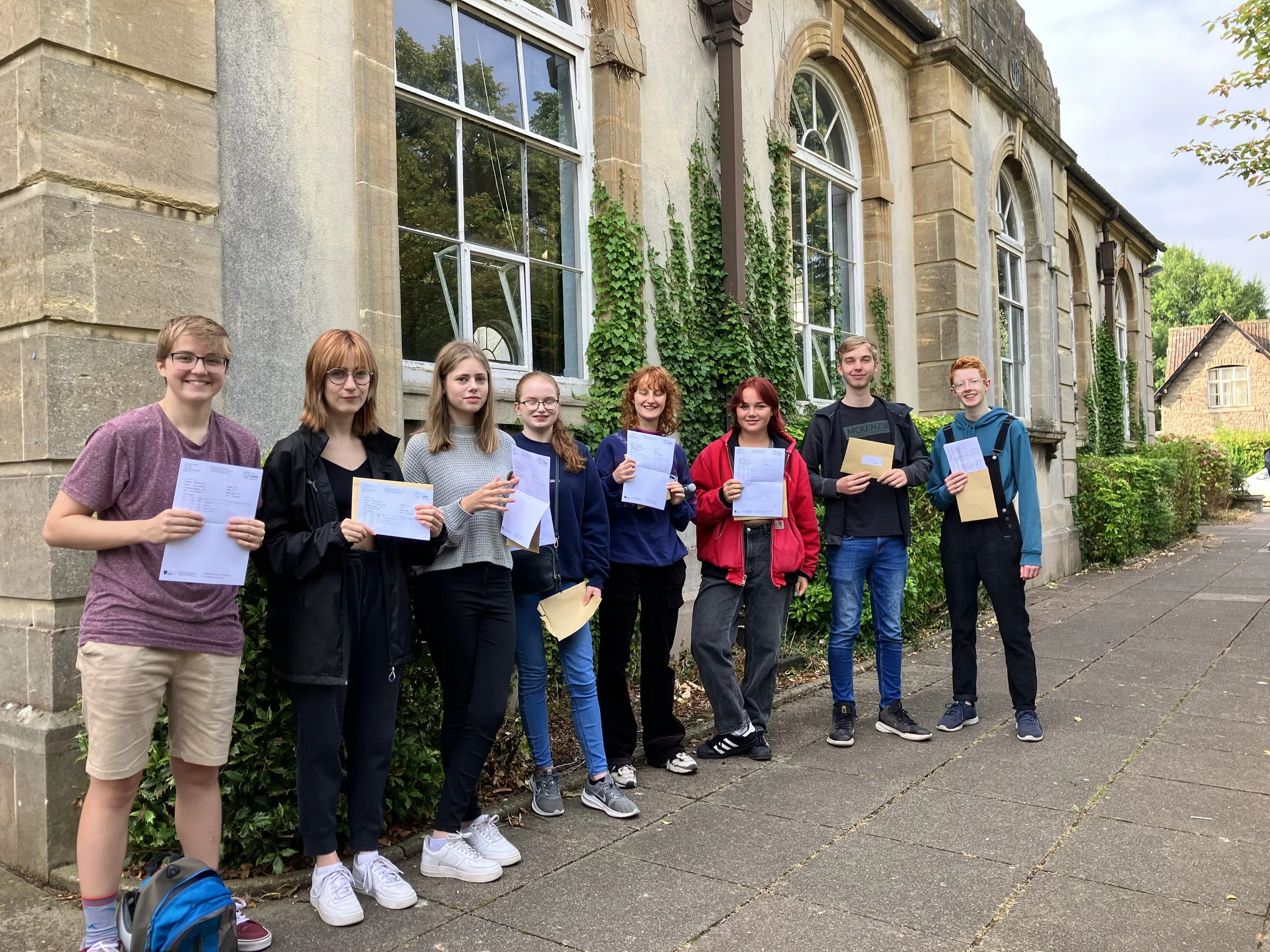 Castle School students celebrate best A Level results ever