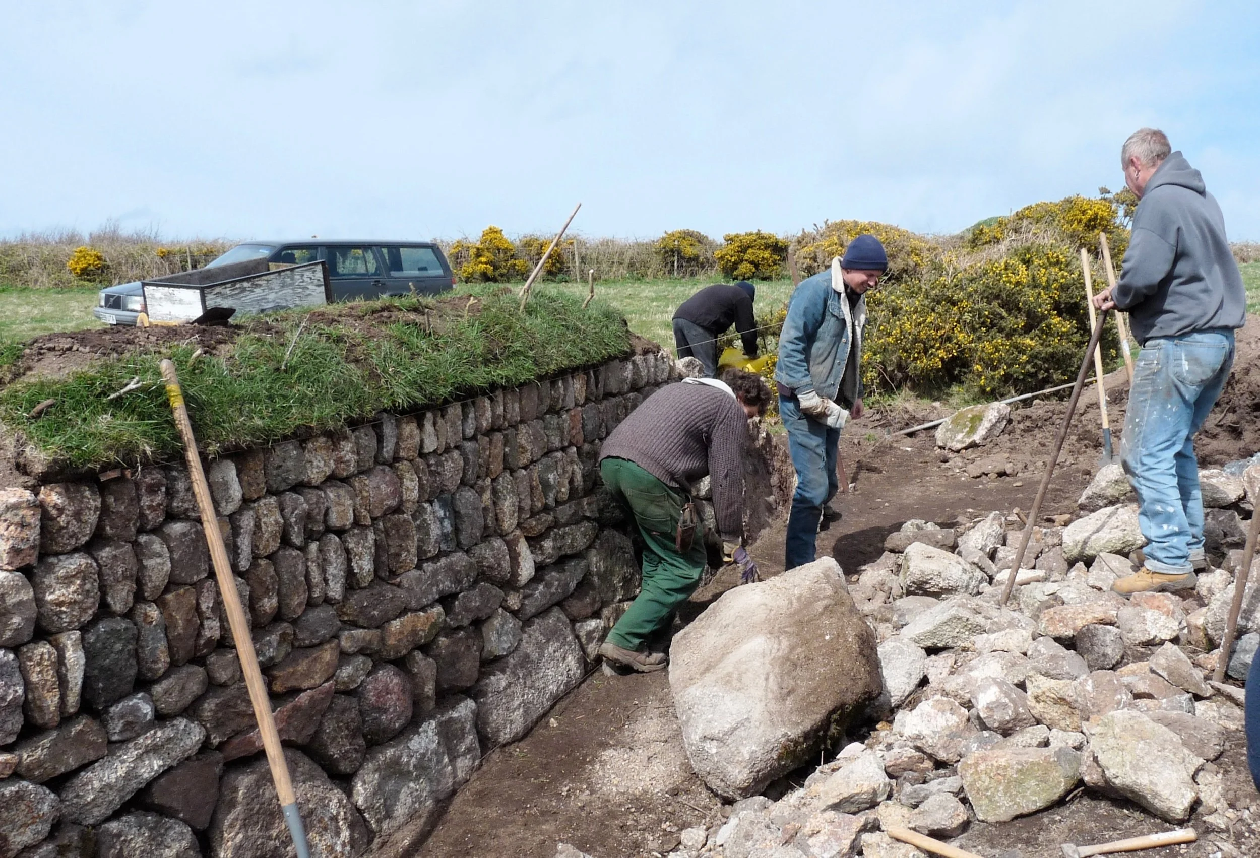 Iconic Cornish Hedging could be classified as an endangered craft