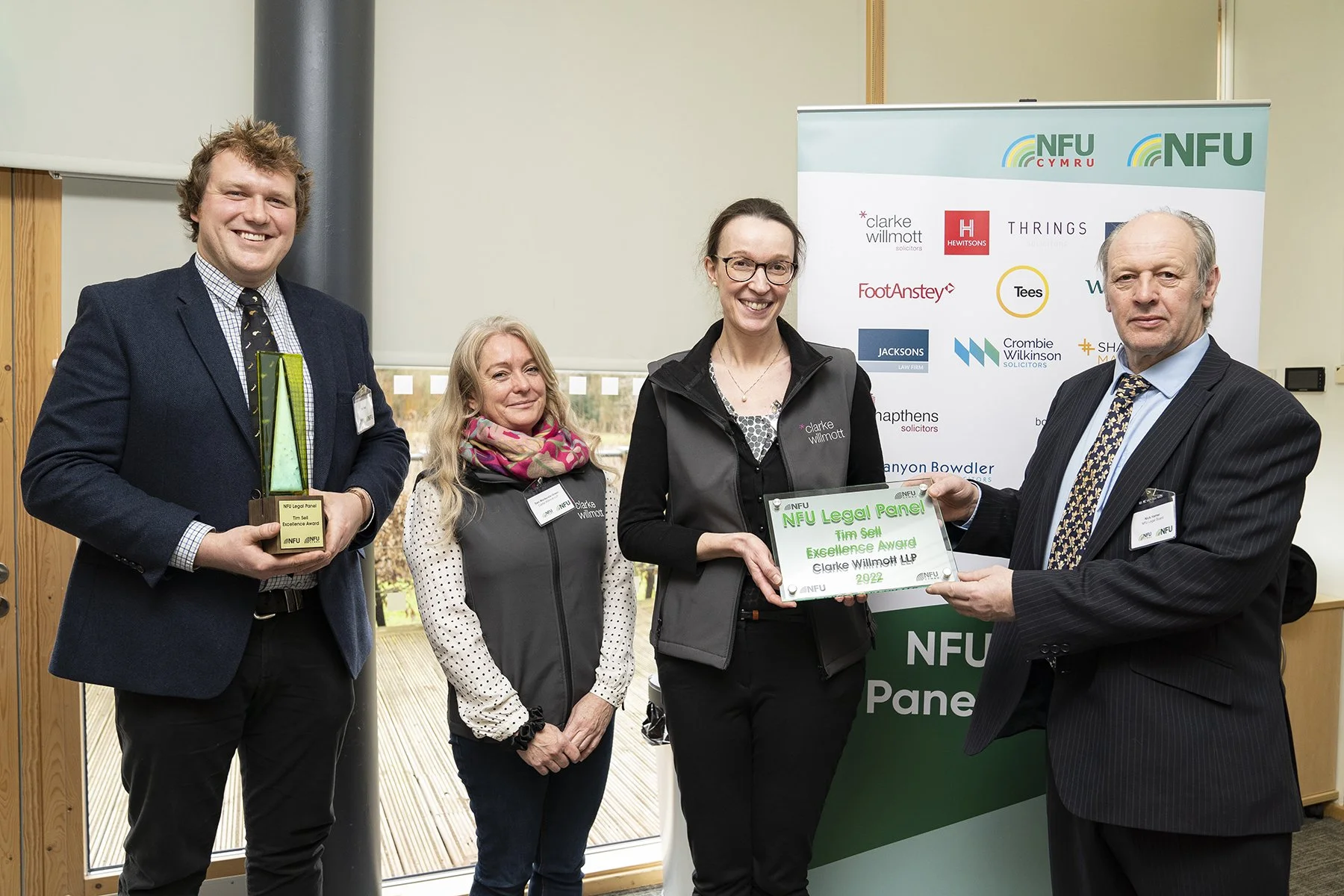 Clarke Willmott wins NFU award for excellent legal support