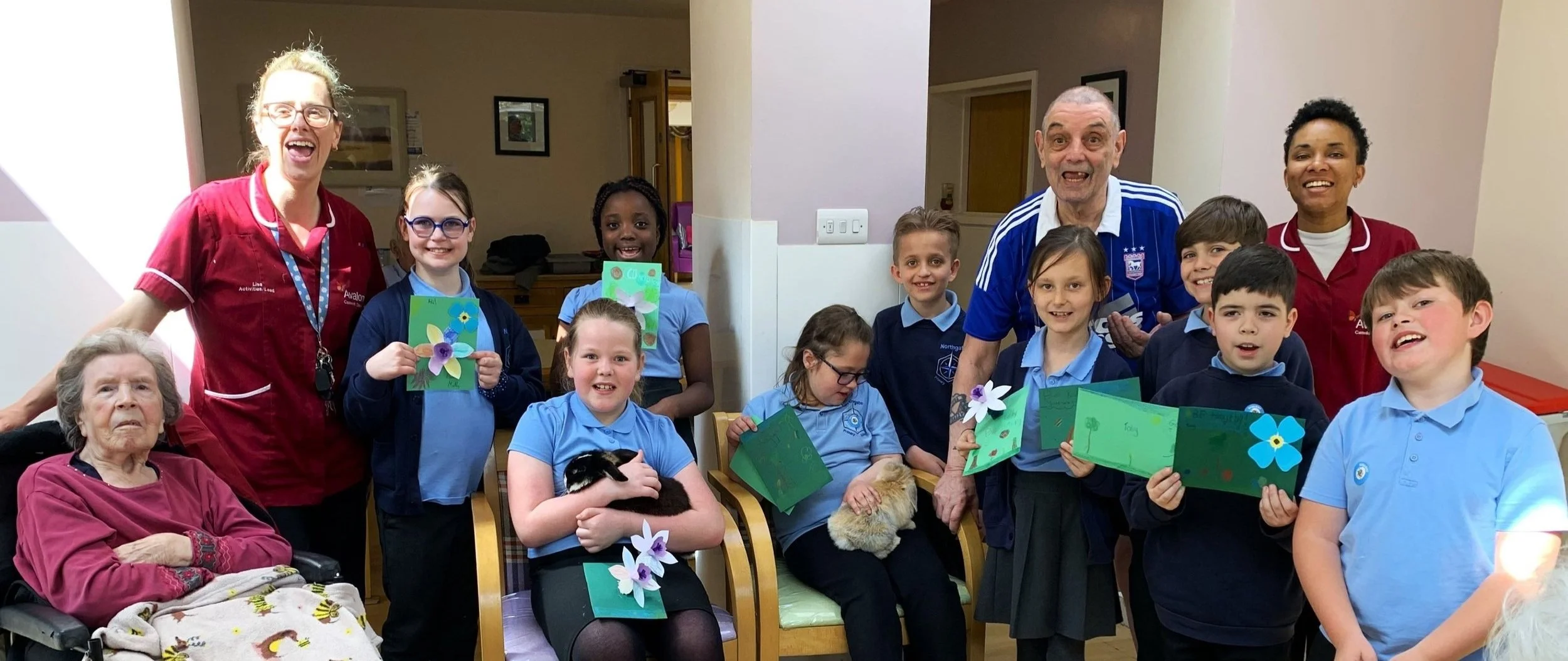 Pupil and resident get-togethers 'sparking joy'