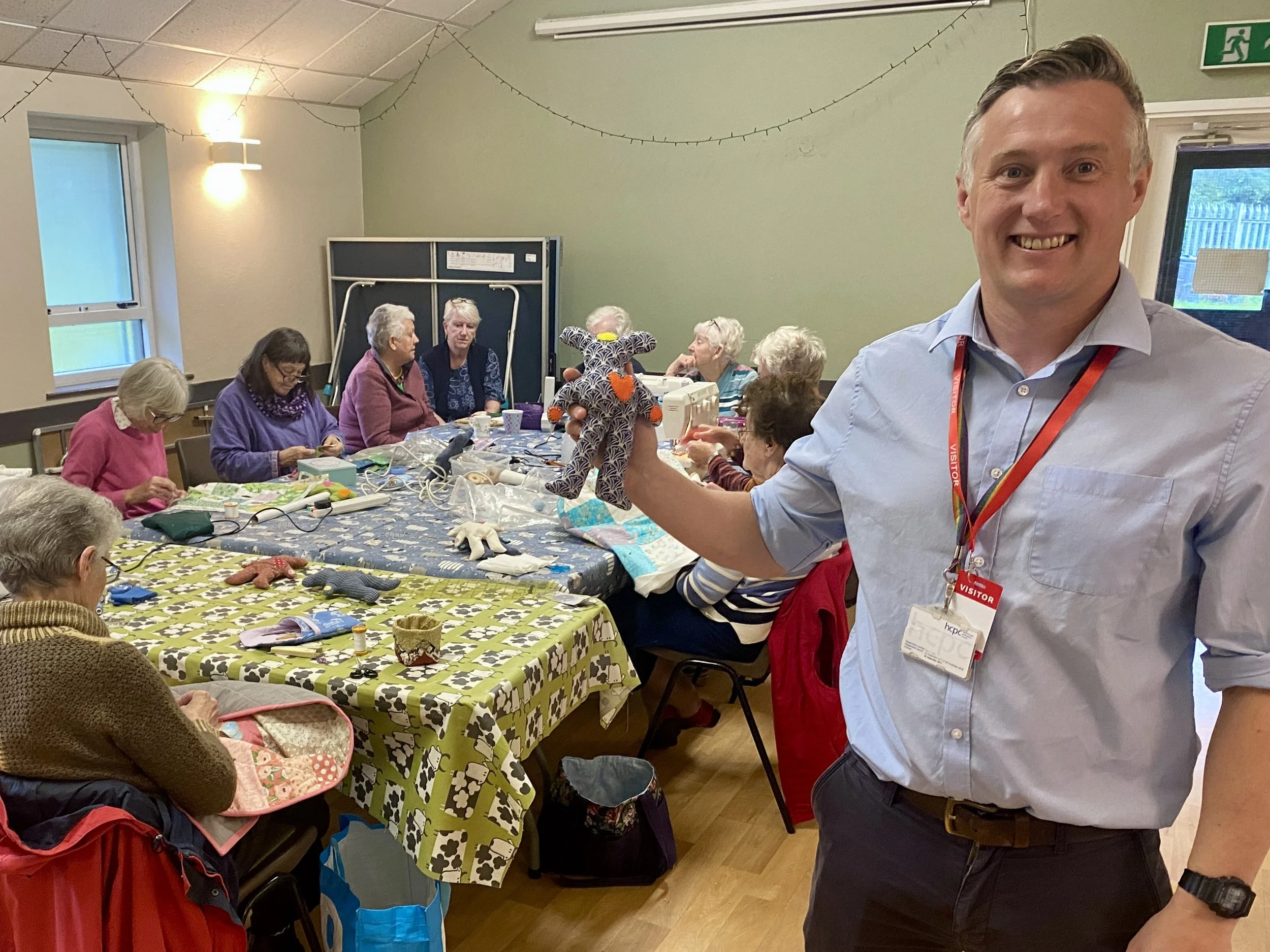 Nan’s sewing group to the rescue after child therapy team runs out of sensory bears