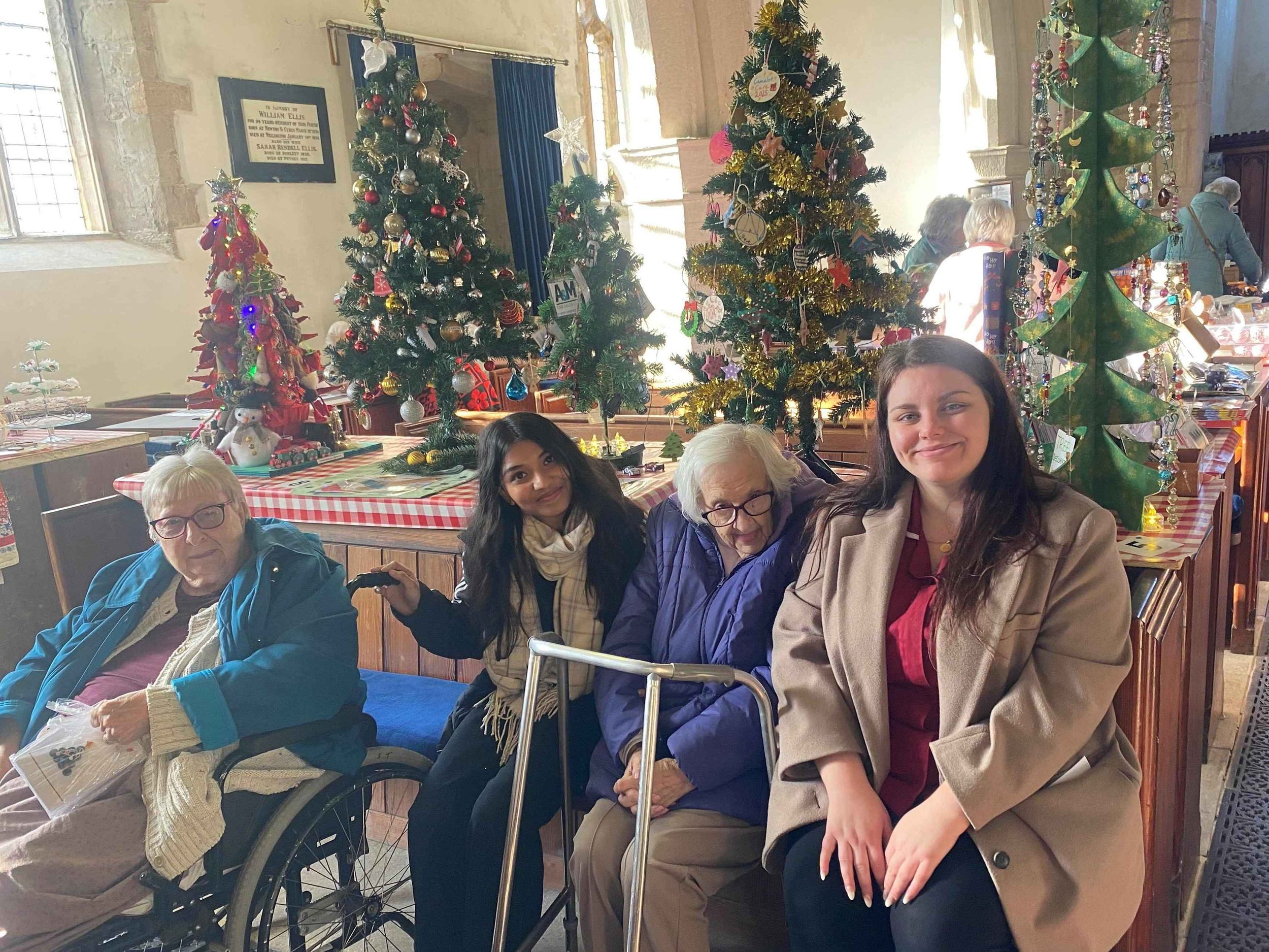 Festive fun with community tree decorating