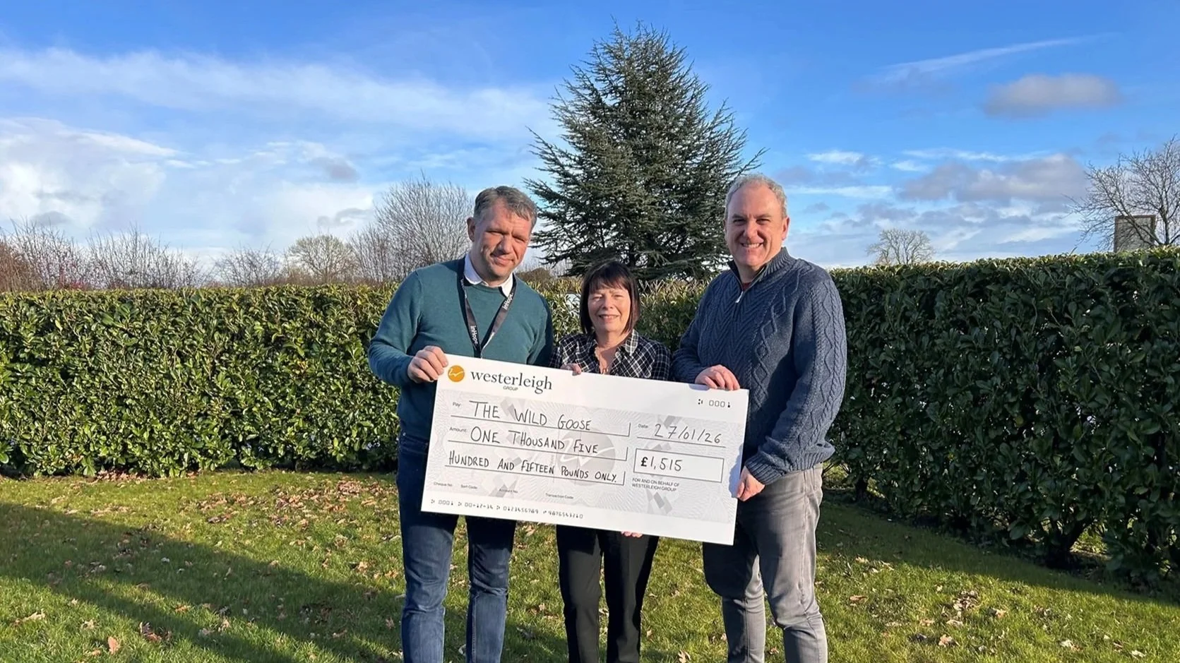 Homeless charity in Bristol is real winner of company Christmas raffle