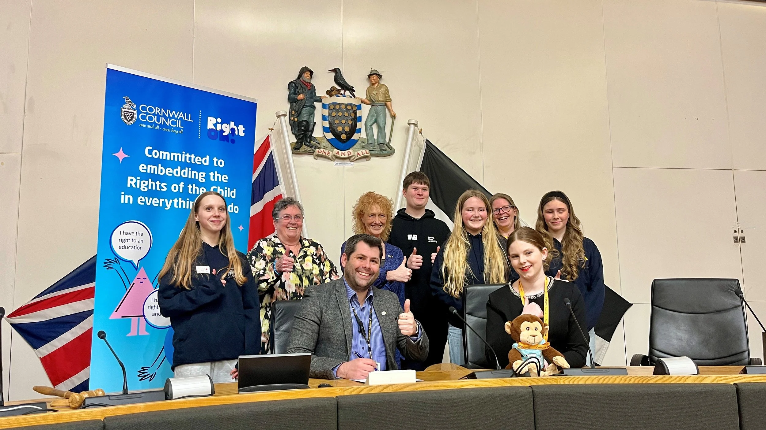 Cornwall formally adopts UN Convention on the Rights of the Child to help protect children and young people 