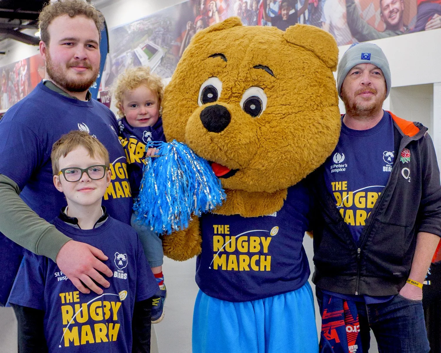 "Try" the Rugby March for St Peter's Hospice