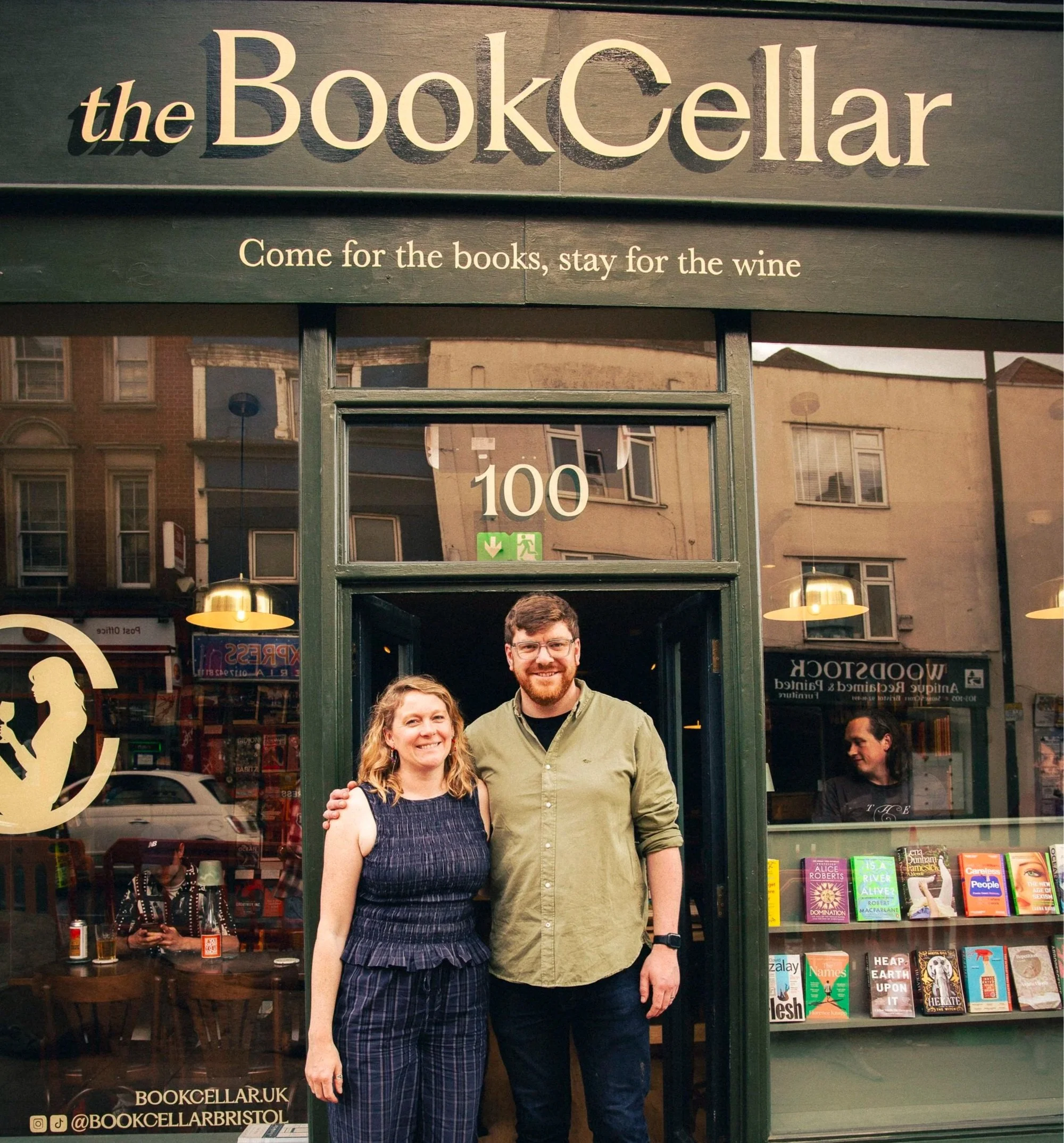 the BookCellar opens at 100 Stokes Croft