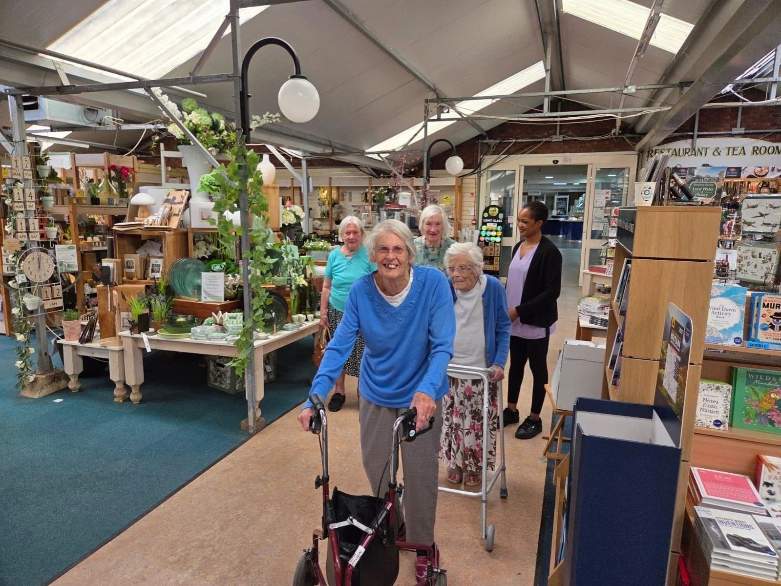 Time for tea at Tamar View garden centre