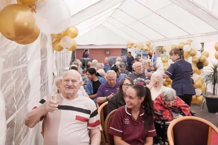 Care home celebrates dedicated staff