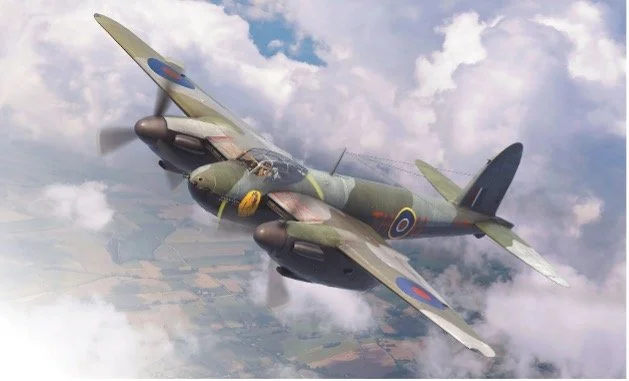 Corgi unveils new 'The Peoples Mosquito' model at Duxford Battle of Britain Air Show