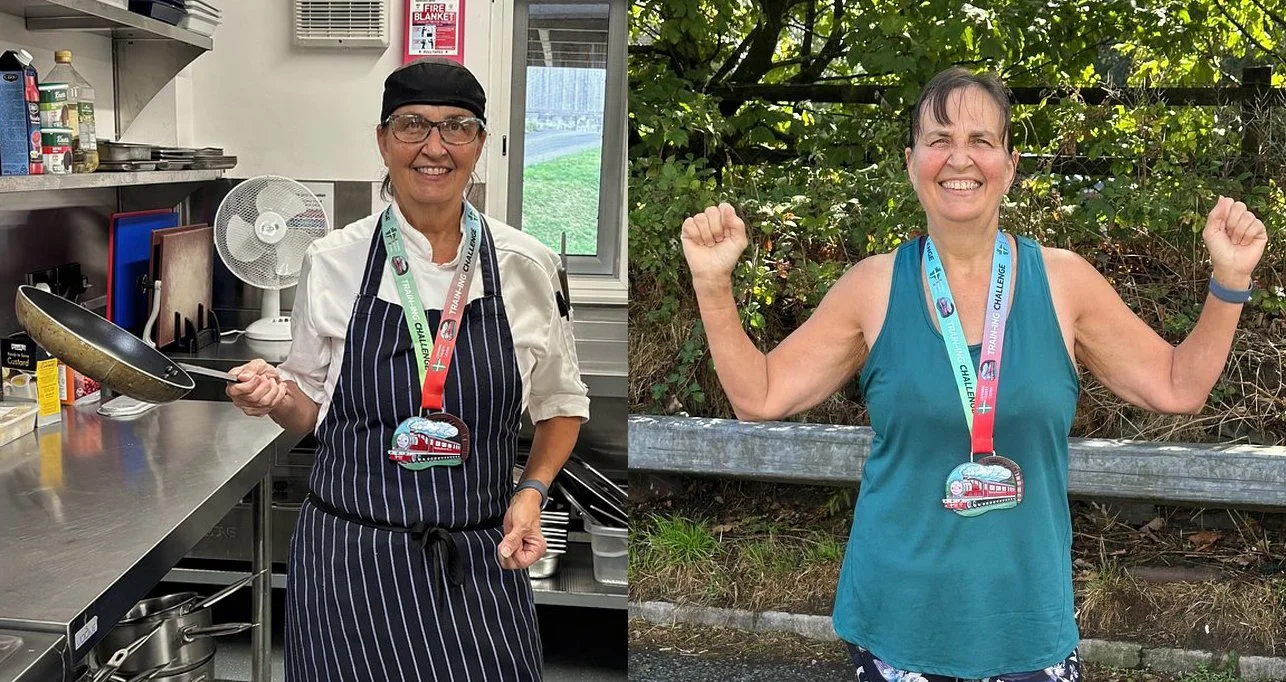 Care home chef runs half marathon for charity – just months after breaking ankle&nbsp;
