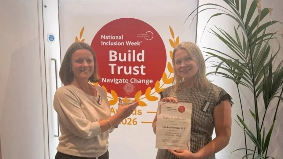 Clarke Willmott celebrates inclusion award success