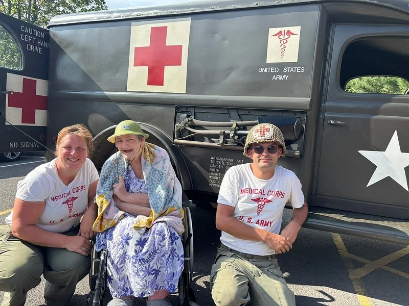 Care home hosts nostalgic Armed Forces Day