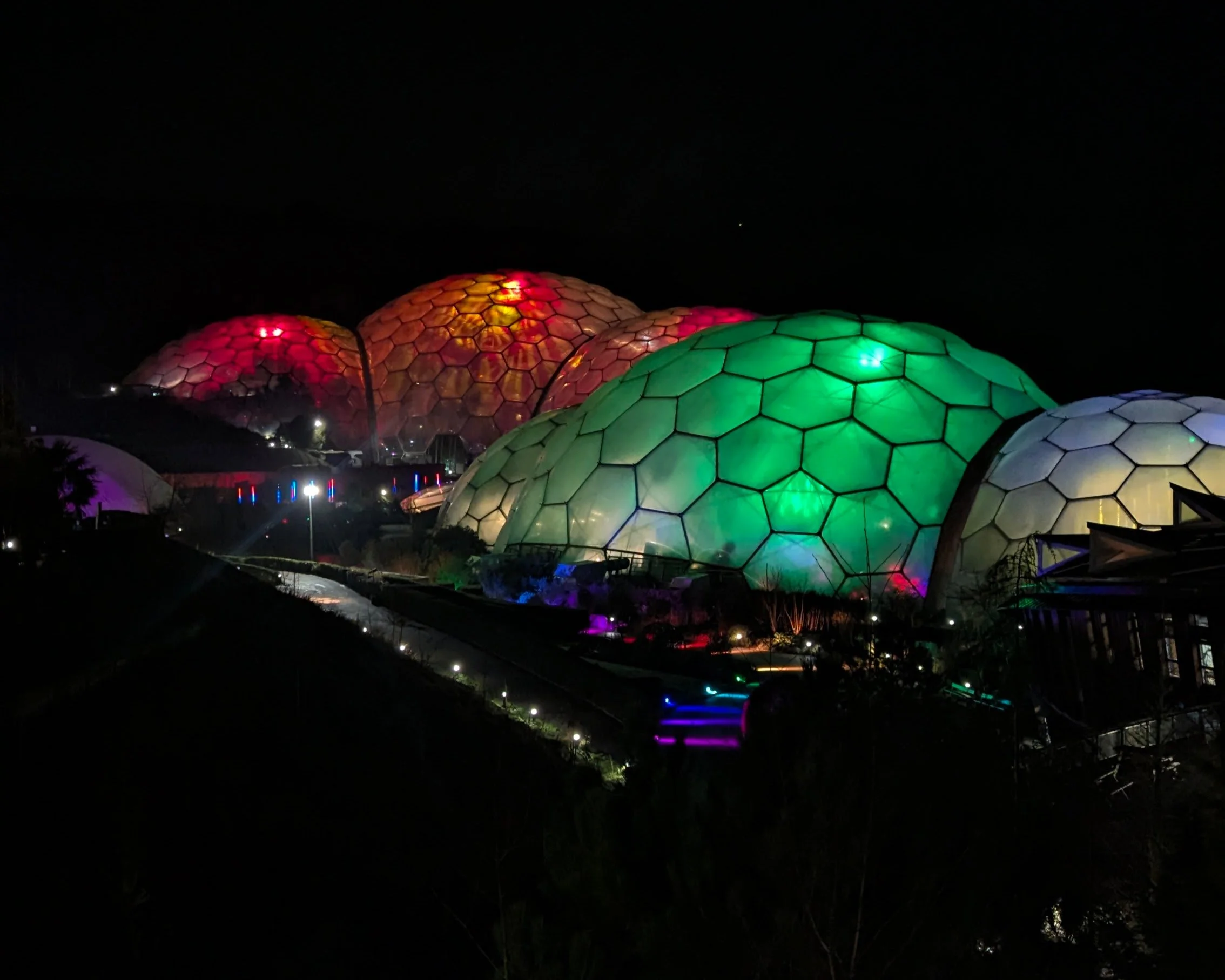 UK’s only in-air Christmas light trail returns to Cornwall