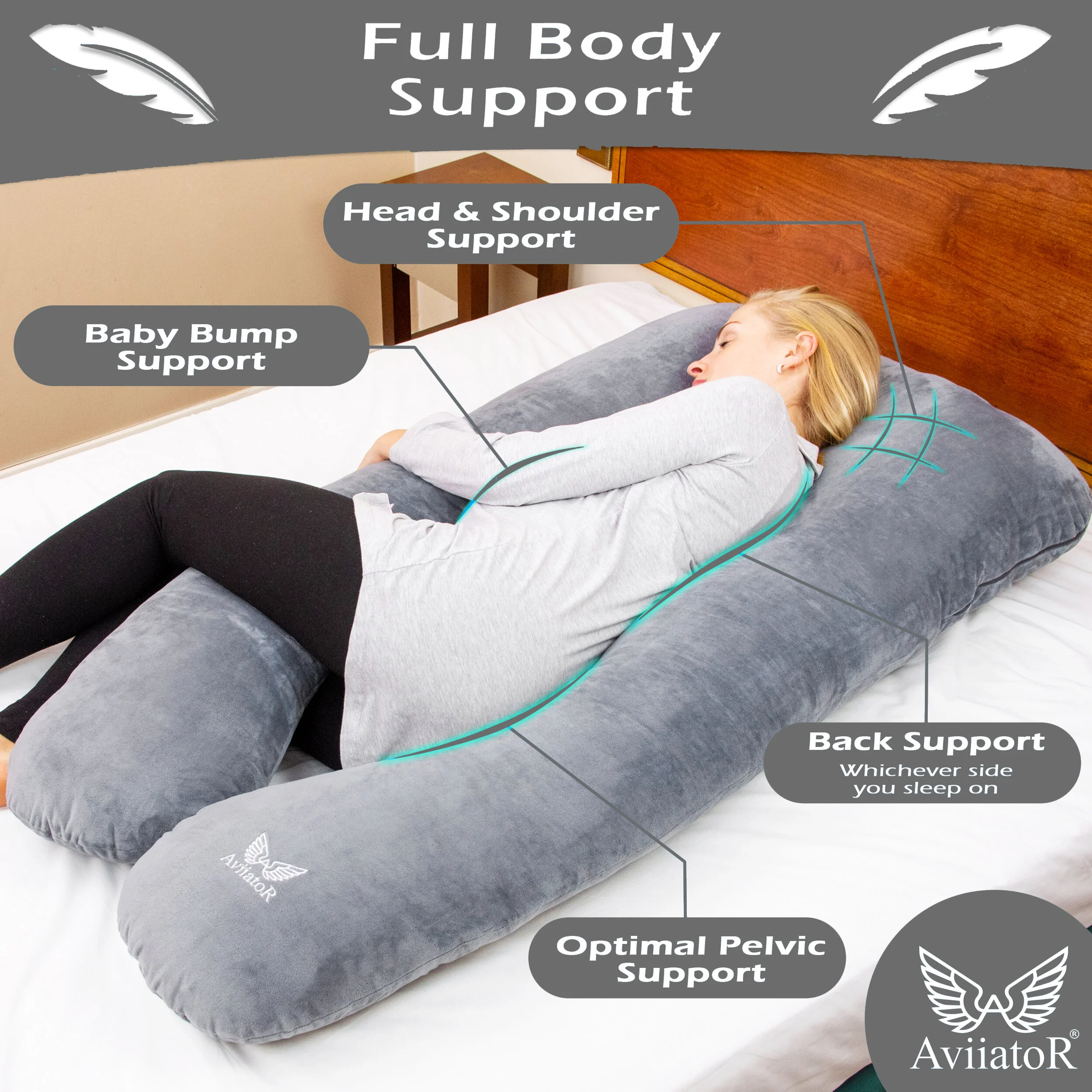 Pillow Baby Bunting Side Sleeper Baby Studio Sleep Positioner