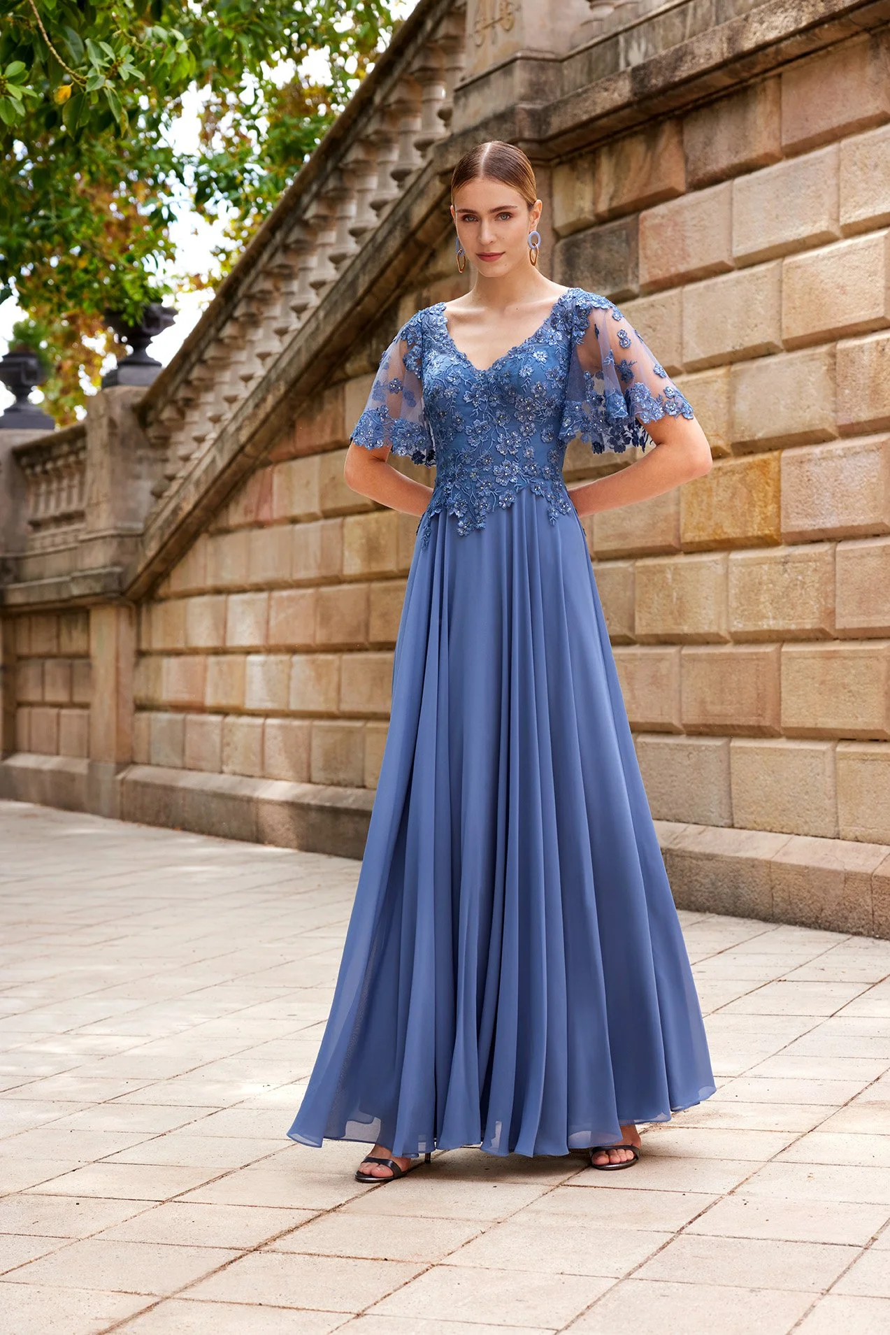 Carla Ruiz Vestido Elegante Para Madrina De Boda Vestidos Carla