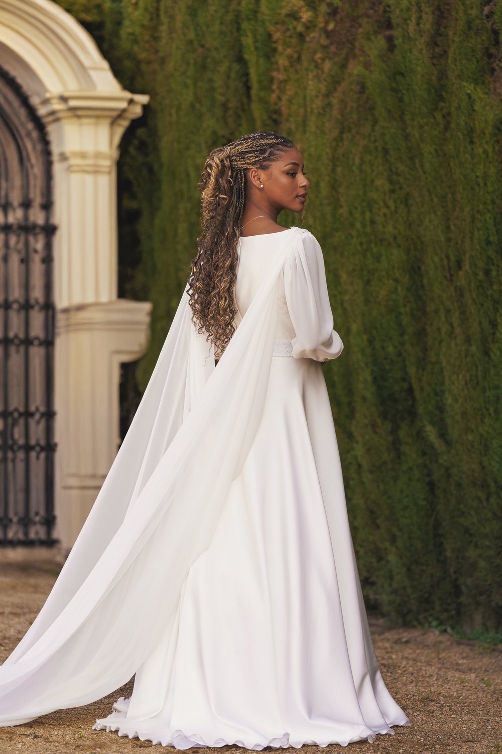 Capa Novia Pronovias Pronovias Capa Novia Tul Aymara Atelier