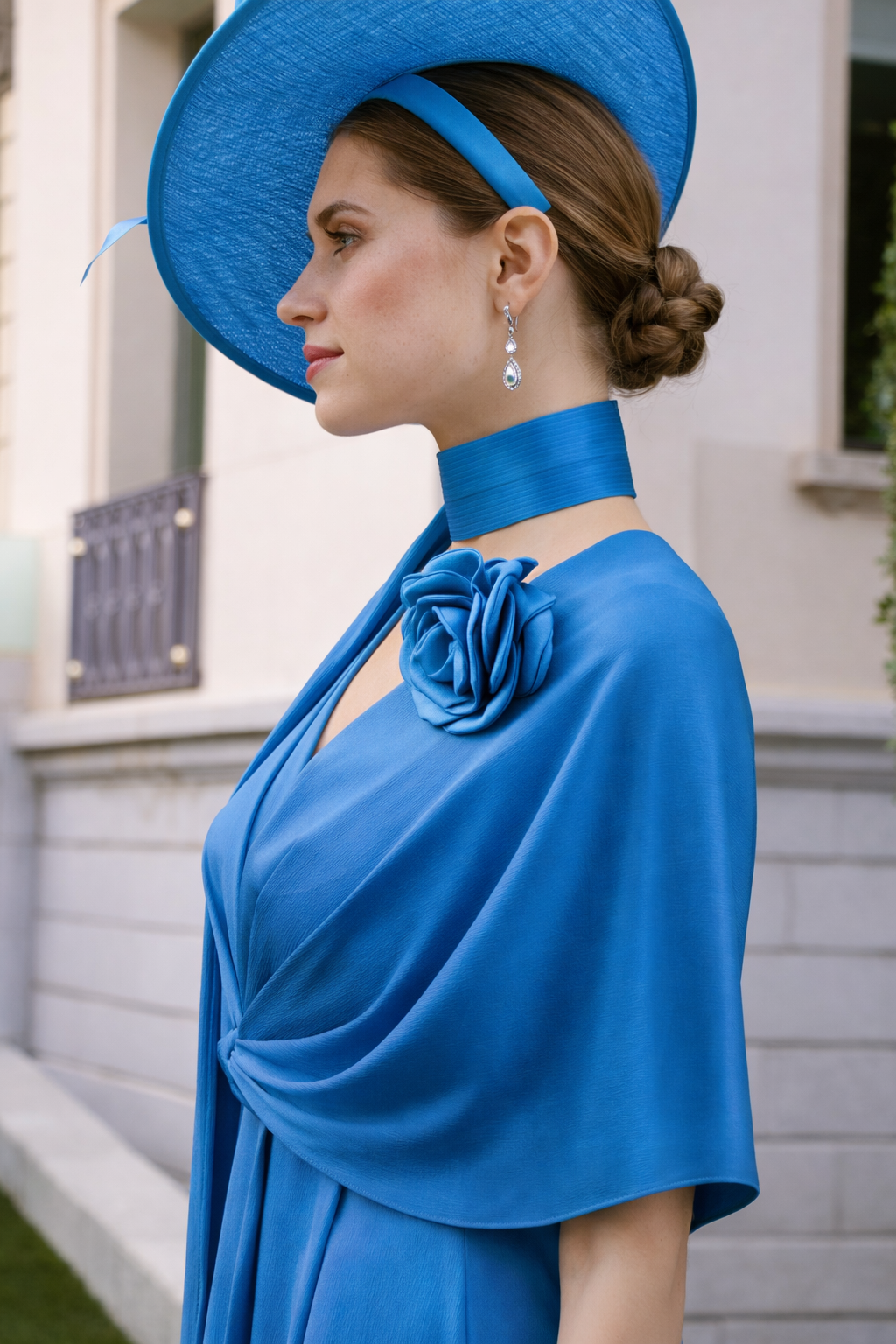 Mono largo drapeado Couture Club