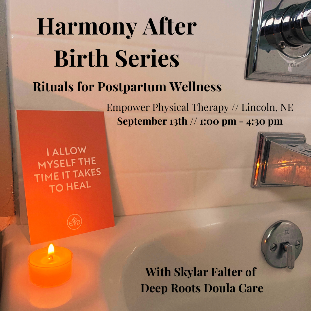 Rituals for Postpartum Wellness Class - September 13, 2026 (Lincoln)