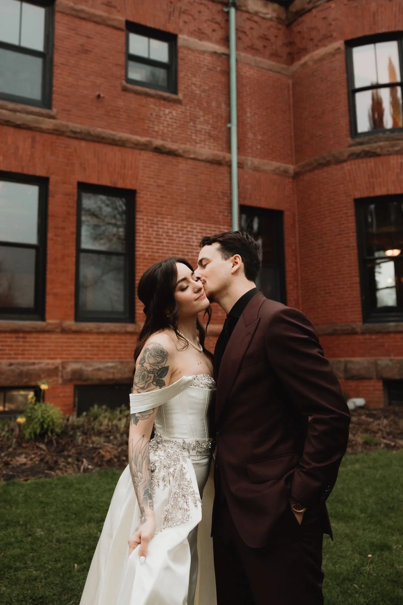 Teal Studio Bridal Services – Wedding Couple Portrait