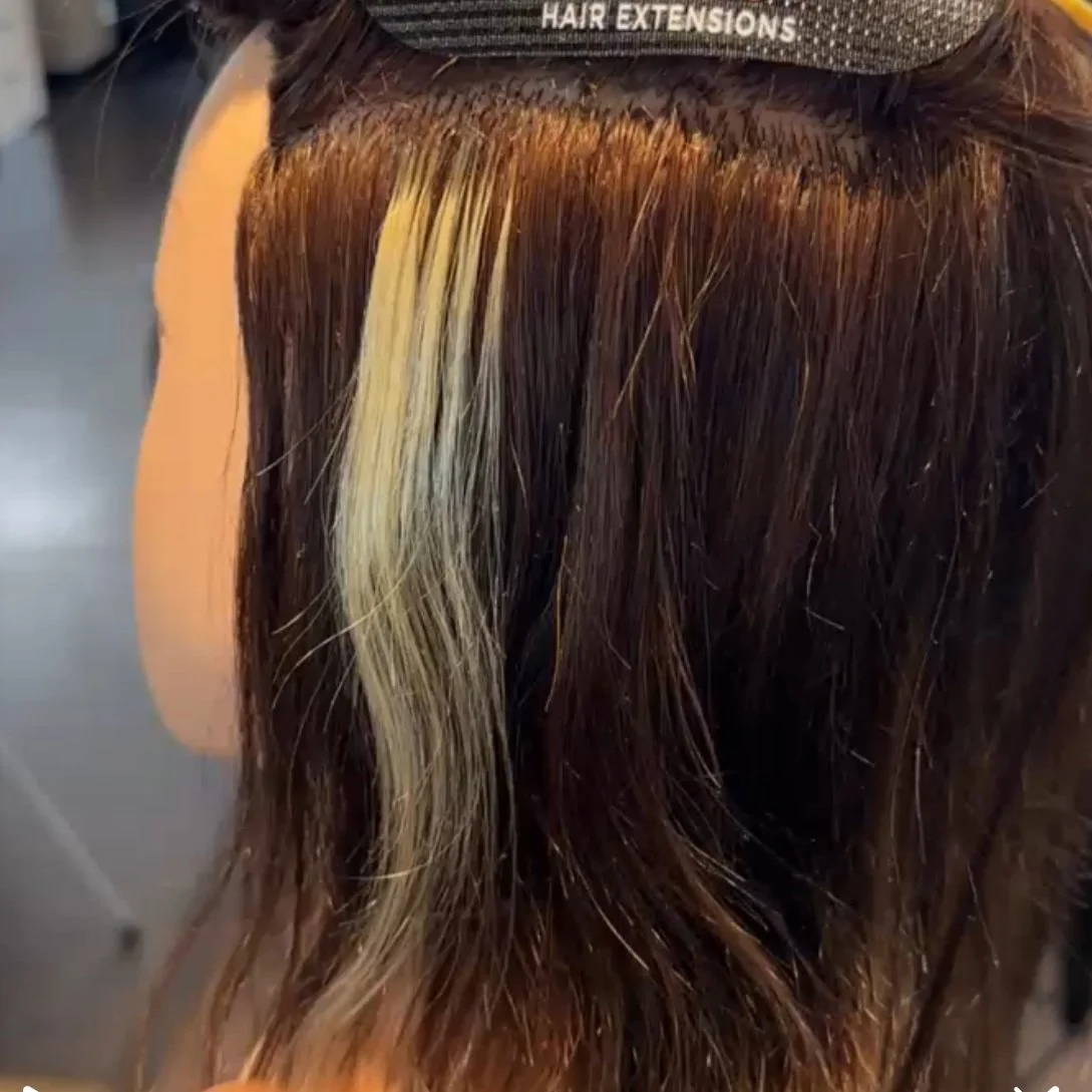 TEAL Hair & Makeup Studio V Light Extensions service