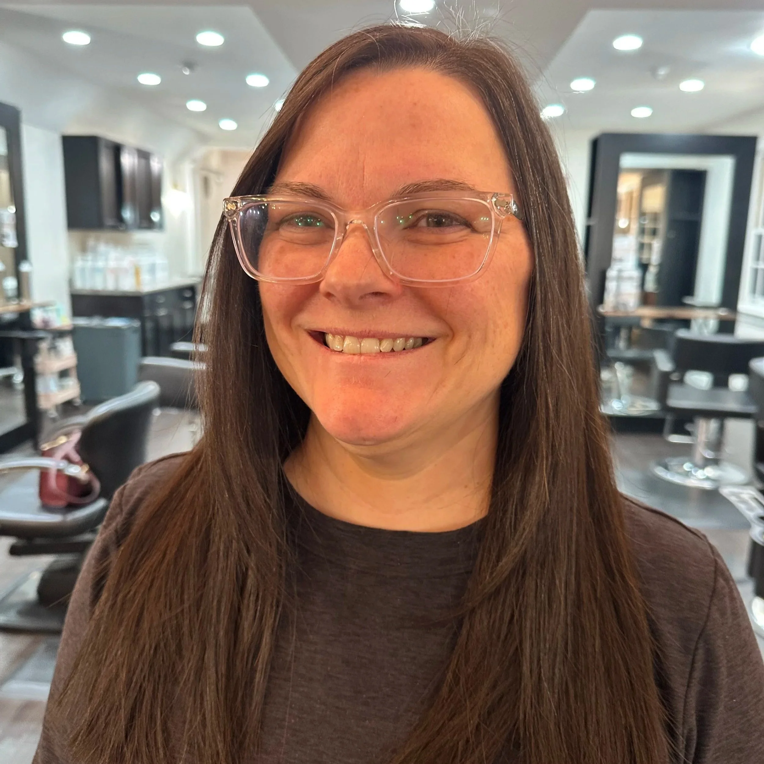 Fine and thinning hair transformation with added length and density by Christina at TEAL Hair & Makeup Studio