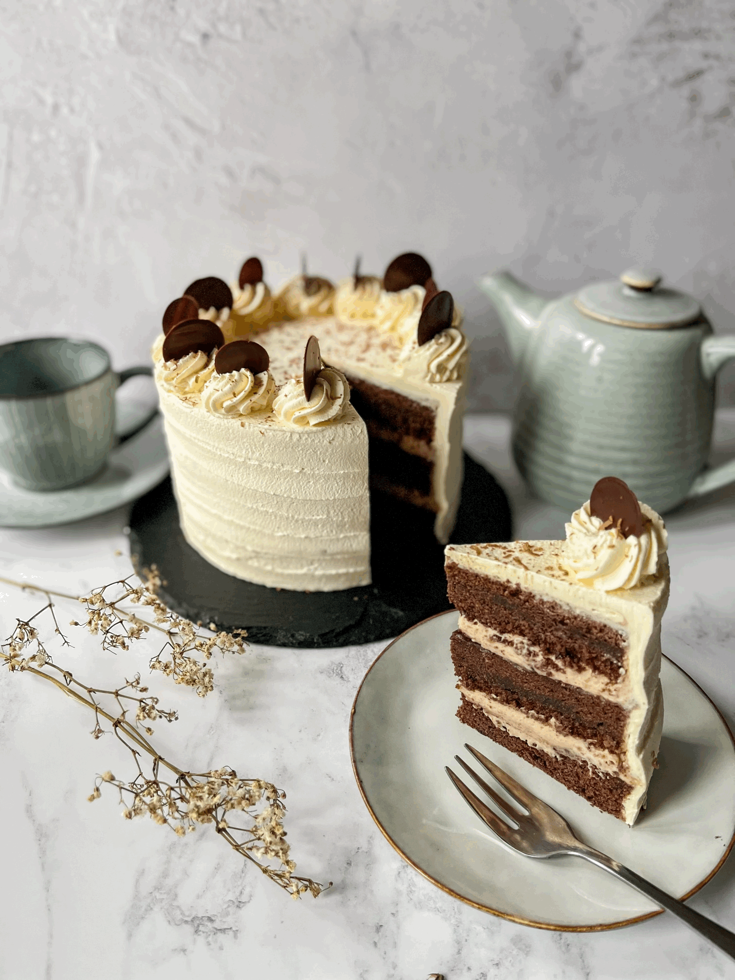 Black Forest -Fresh Cream-Birthday cake