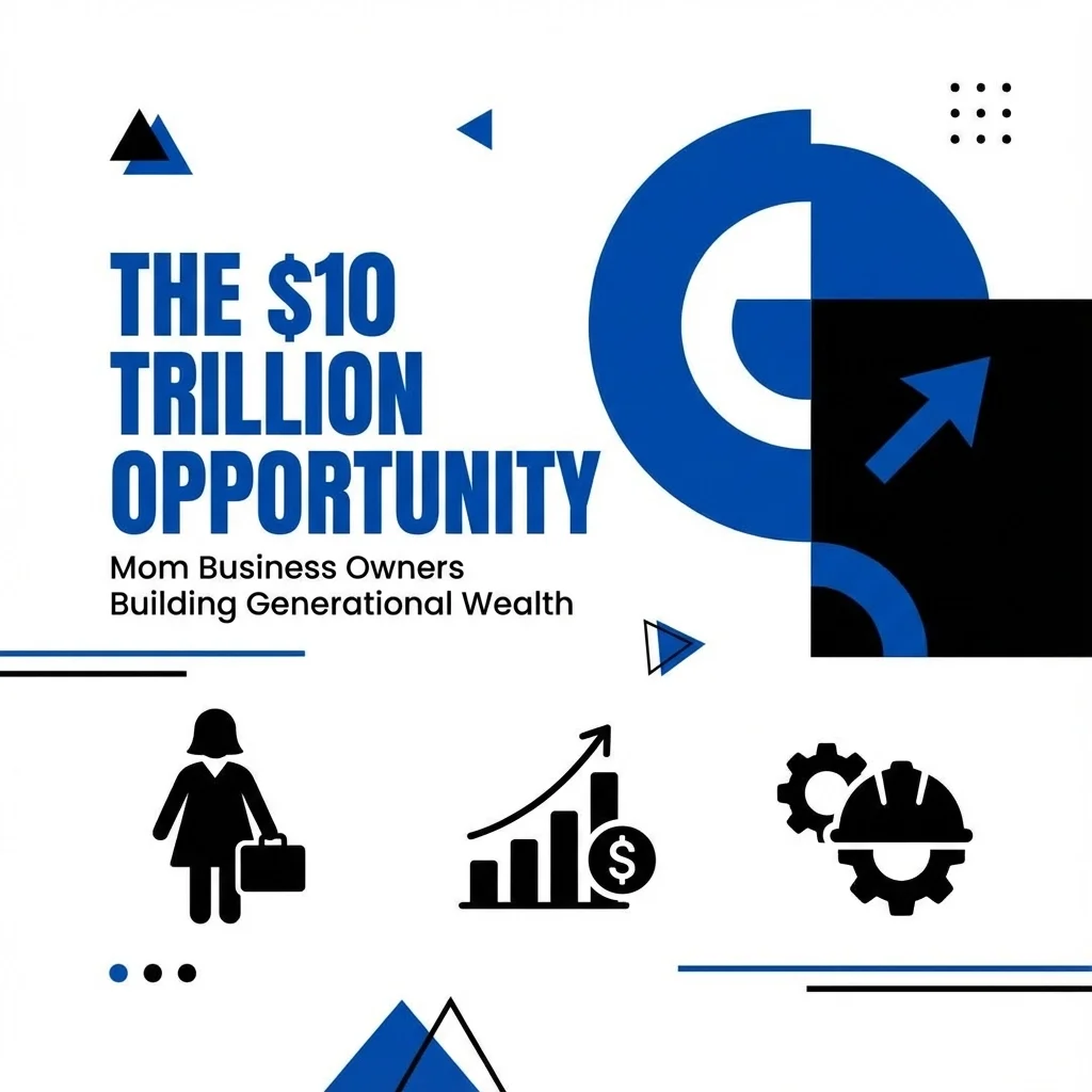 The $10 Trillion Opportunity: How Mom Business Owners Can Prove Themselves While Building Generational Wealth in Male-Dominated Industries