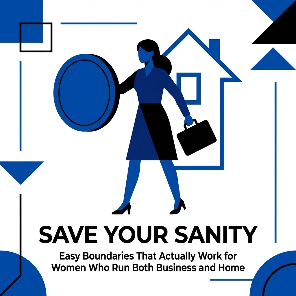 Save Your Sanity: Easy Boundaries That Actually Work for Women Who Run Both Business and Home