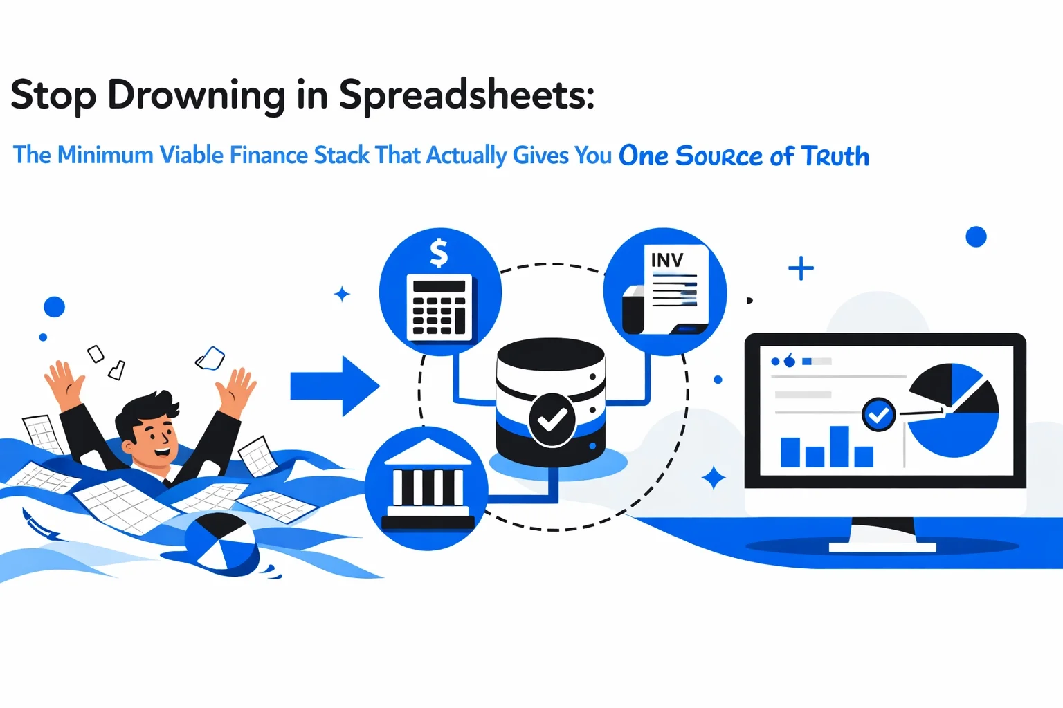 Stop Drowning in Spreadsheets: The Minimum Viable Finance Stack That Actually Gives You One Source of Truth