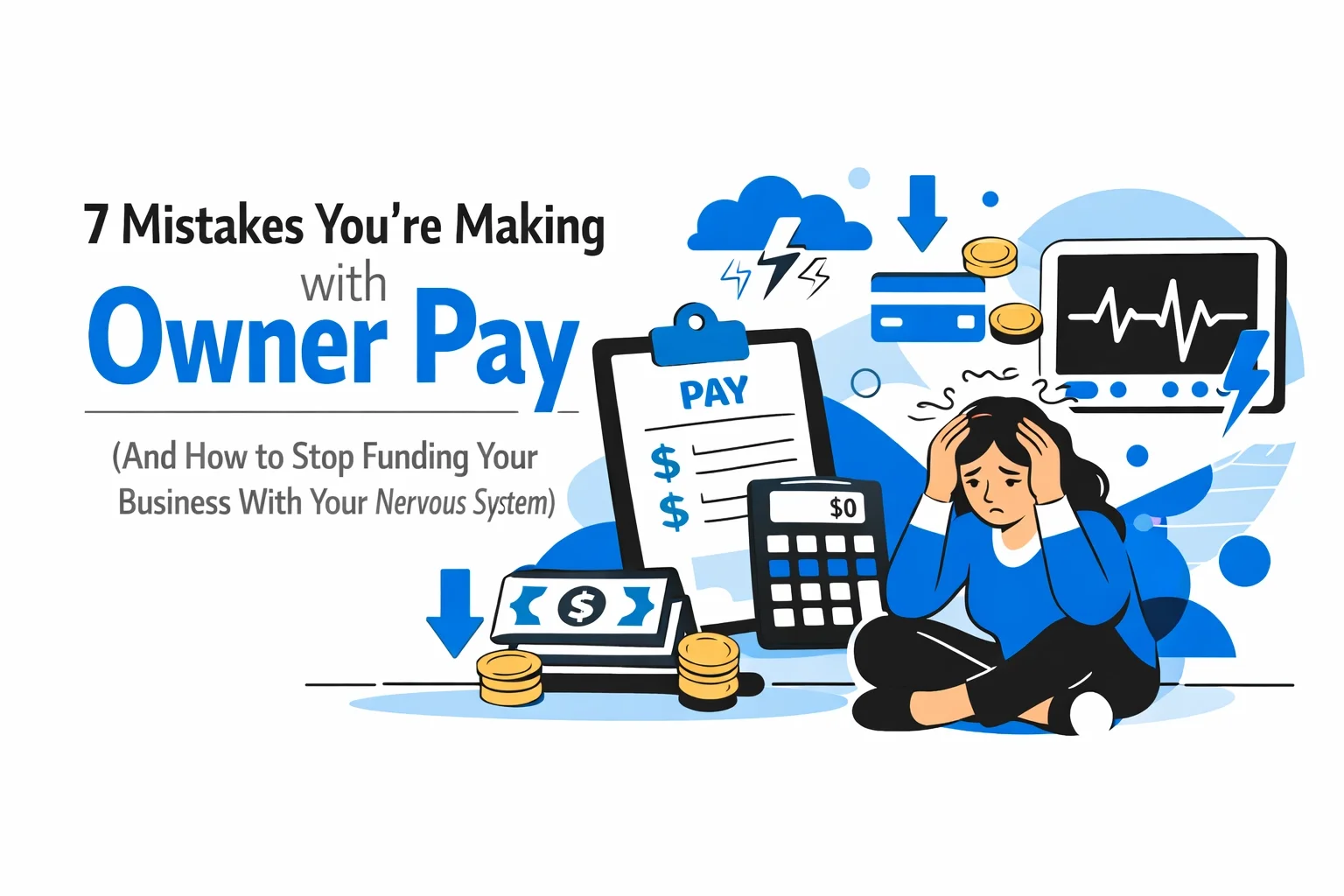 7 Mistakes You’re Making with Owner Pay (And How to Stop Funding Your Business With Your Nervous System)