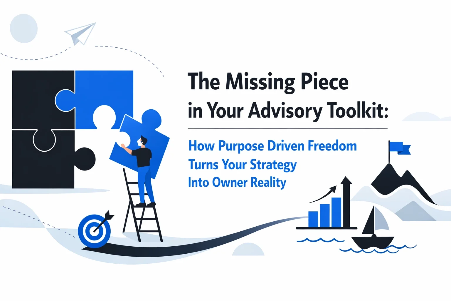 The Missing Piece in Your Advisory Toolkit: How Purpose Driven Freedom Turns Your Strategy Into Owner Reality