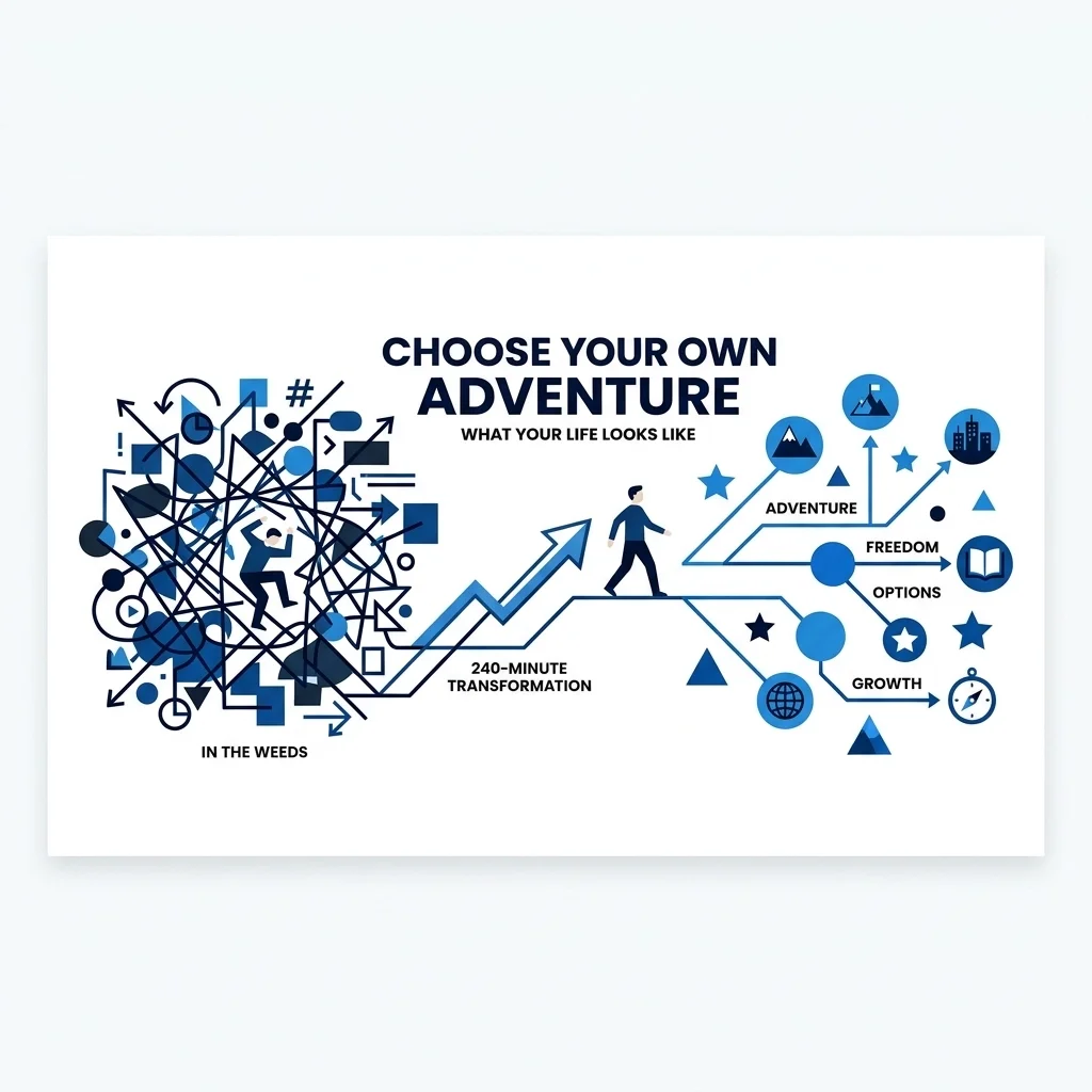 From "In the Weeds" to "Choose Your Own Adventure": What Your Life Looks Like After the 240-Minute Transformation