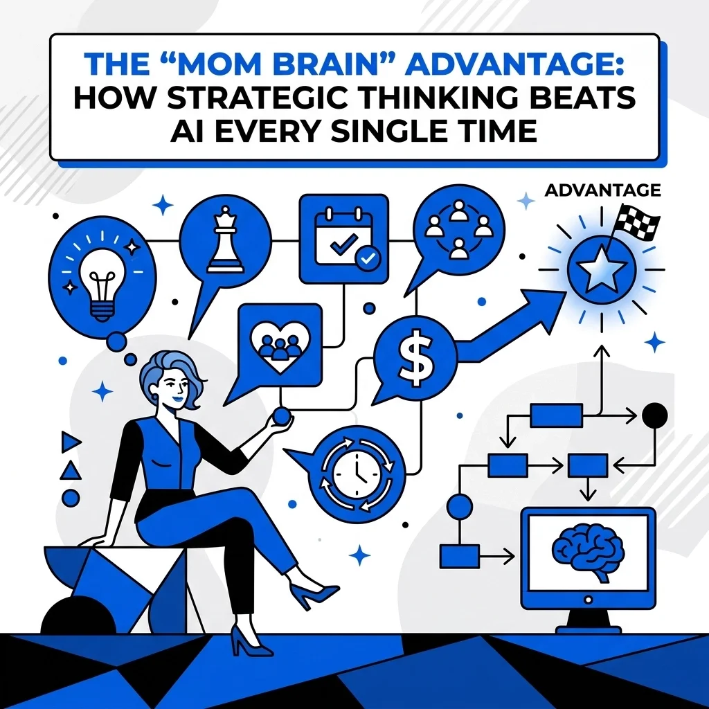 The "Mom Brain" Advantage: How Strategic Thinking Beats AI Every Single Time