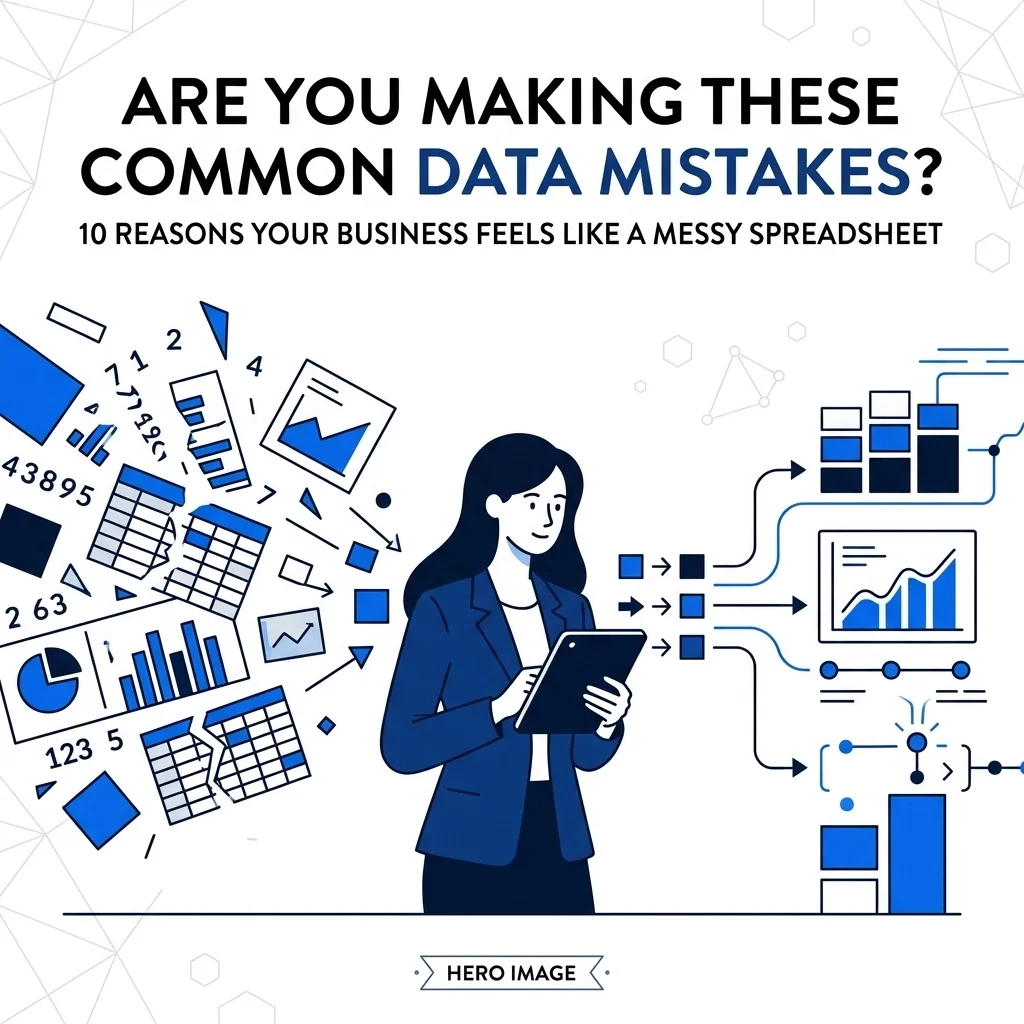 Are You Making These Common Data Mistakes? 10 Reasons Your Business Feels Like a Messy Spreadsheet