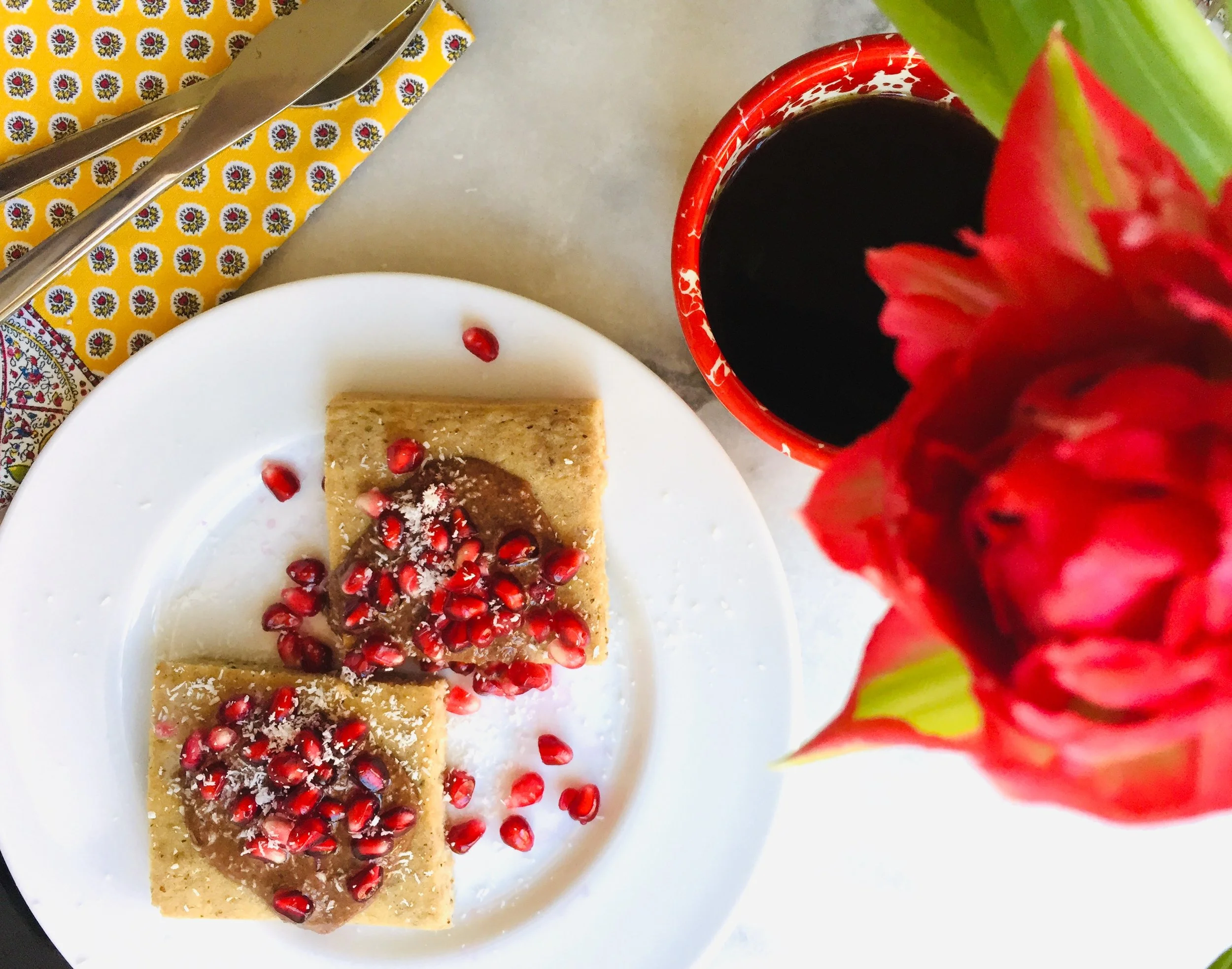 Chocolate Hazelnut Pancakes