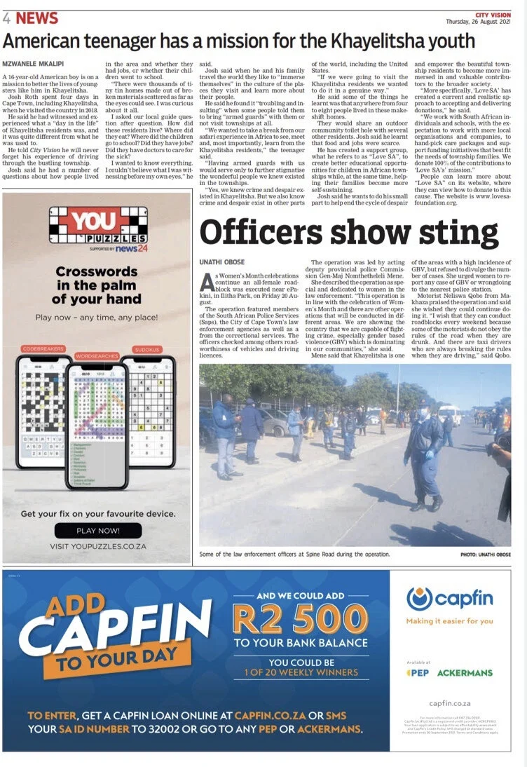 City Vision News 24, Cape Town, South Africa